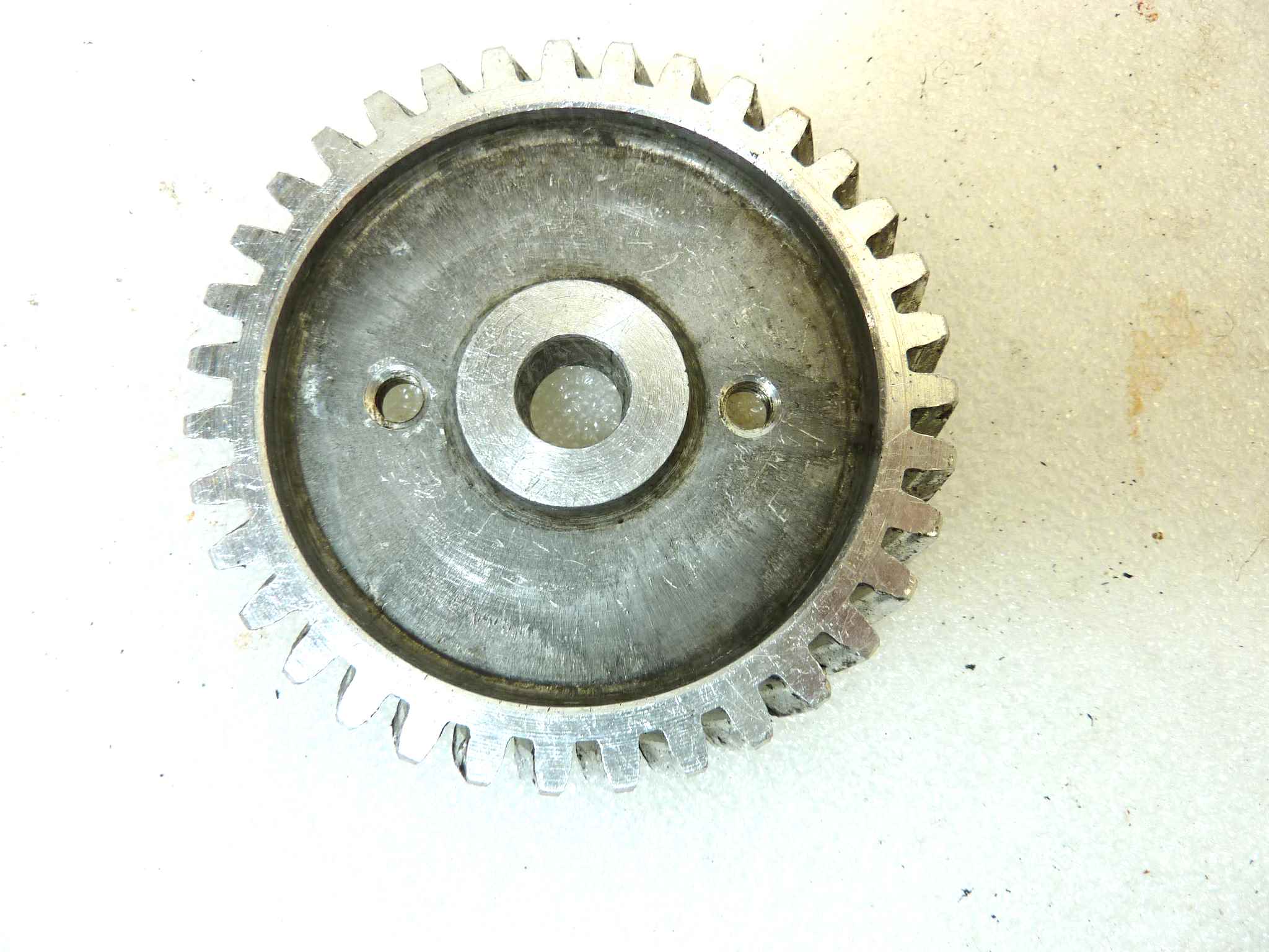 Ingranaggi frizione Guzzi Stornello pompa olio 55147700, pignone motore 55070225, trasmissione 55081100, distribuzione 55040500, piattello 55266900 - immagine 11