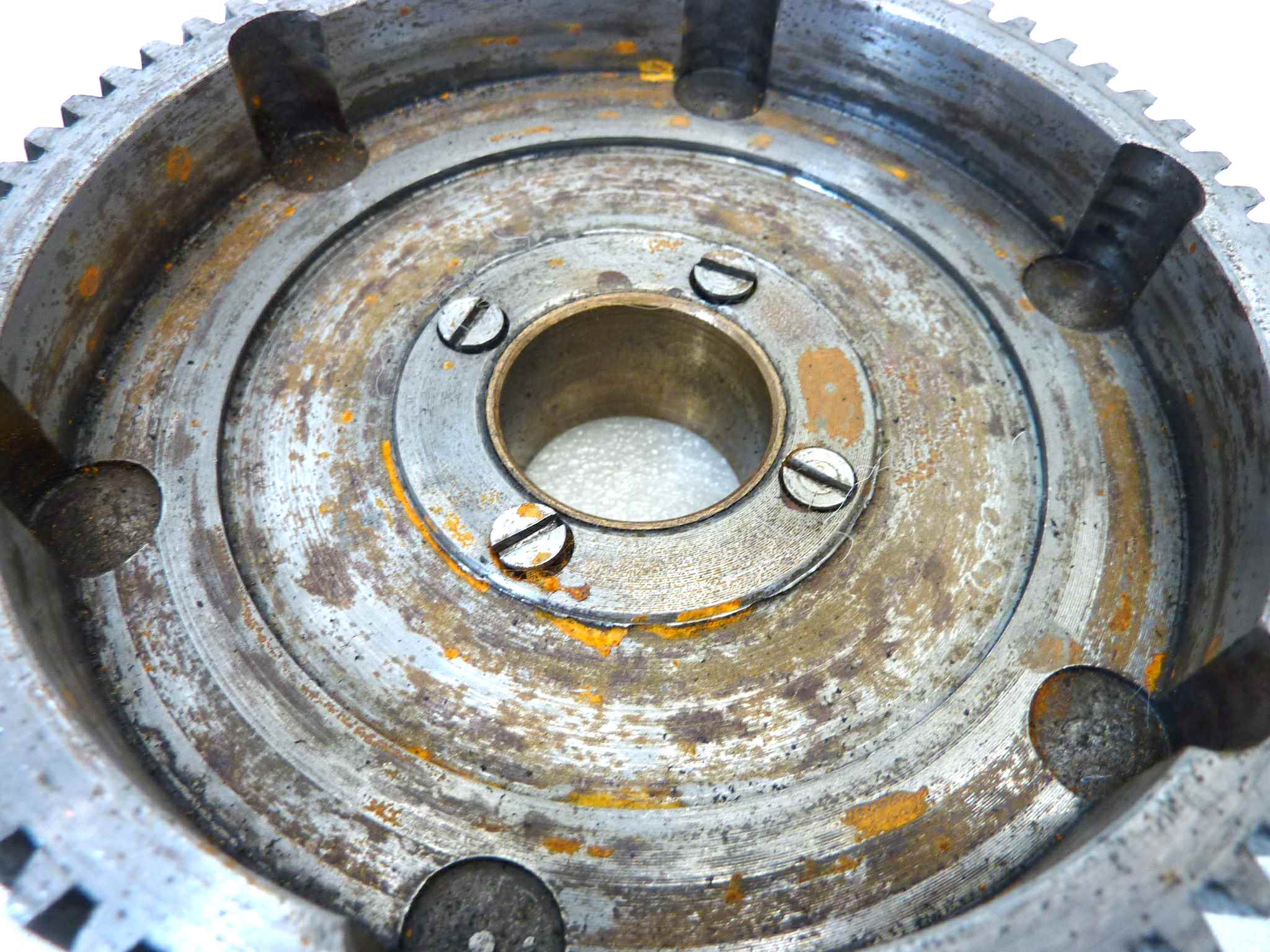 Ingranaggi frizione Guzzi Stornello pompa olio 55147700, pignone motore 55070225, trasmissione 55081100, distribuzione 55040500, piattello 55266900 - immagine 14