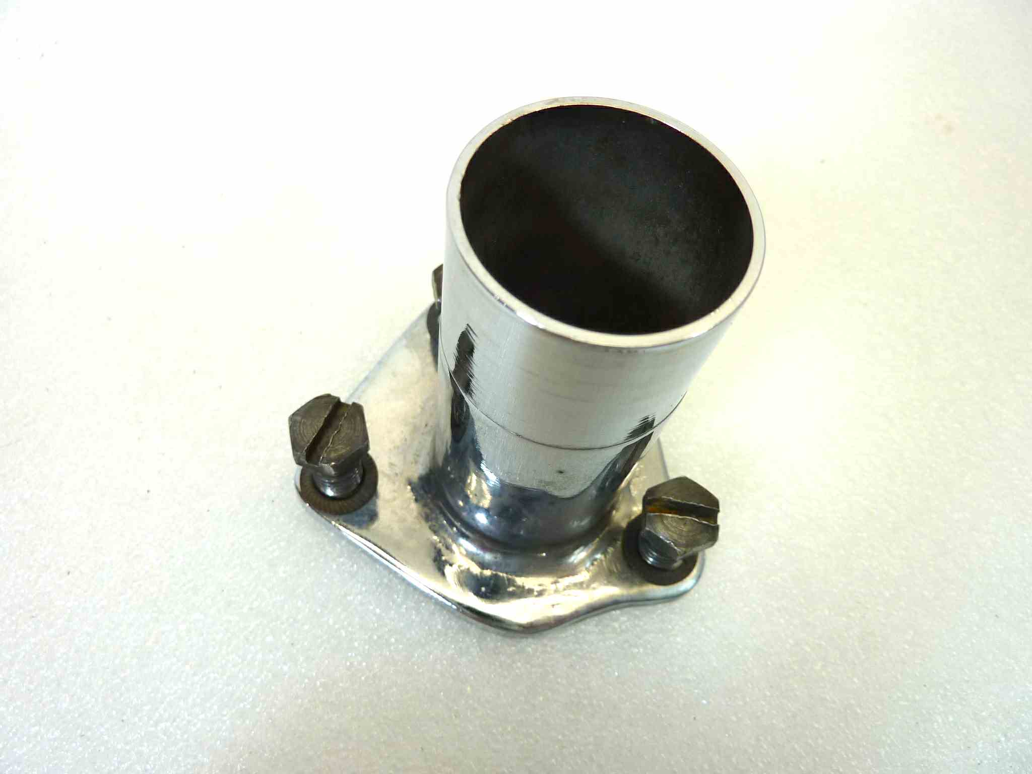 Collettore aspirazione Harley Davidson WLA diametro esterno imbocco 31.8 mm - immagine 3