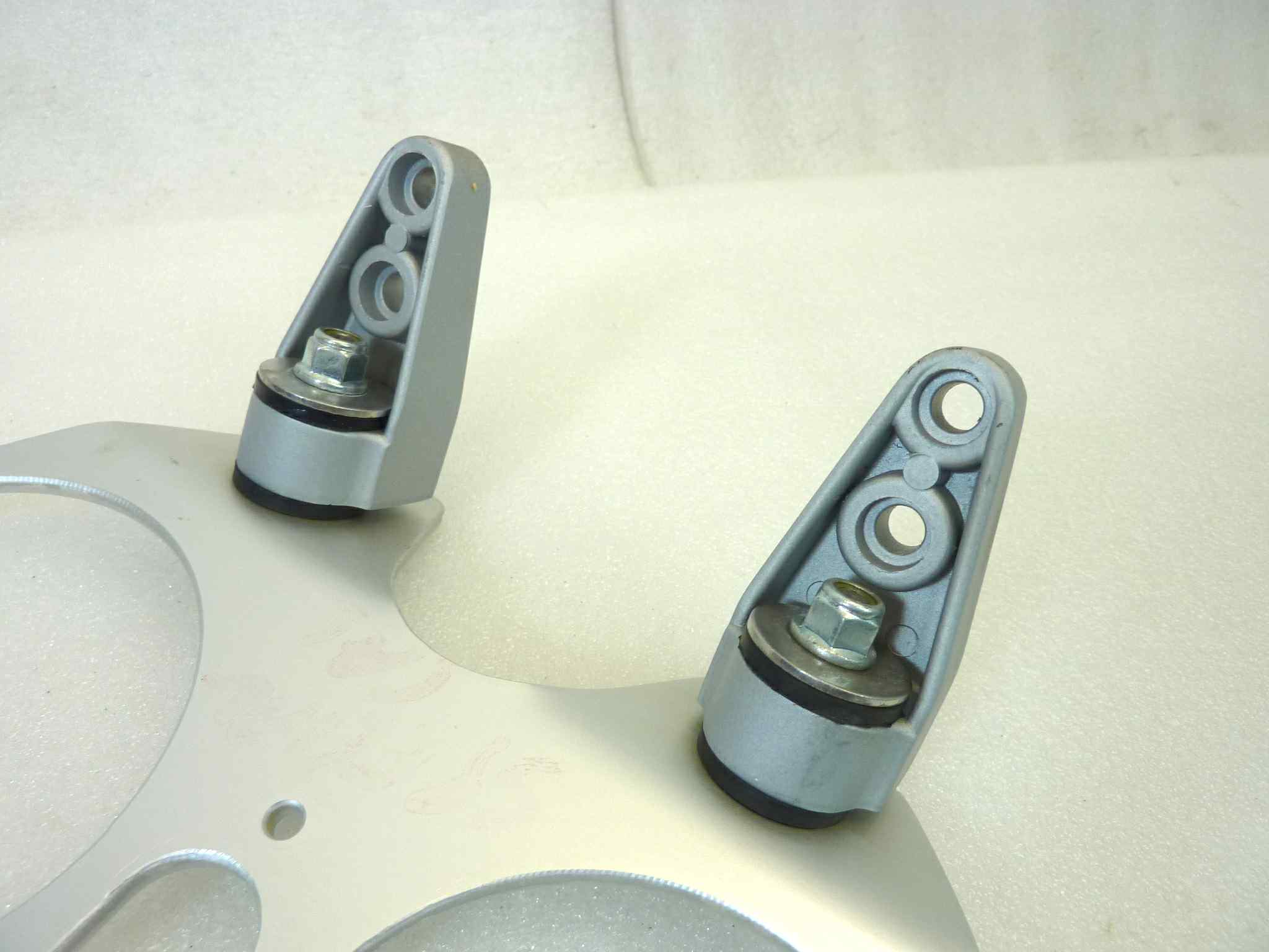 Staffa strumentazione Guzzi California 1100 V10 V11 Sport Mandello piastra cod 02764000 con staffe grigie 01766030 - immagine 6