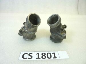Collettori aspirazione coppia Guzzi V50 diametro imbocco manicotto 33 mm