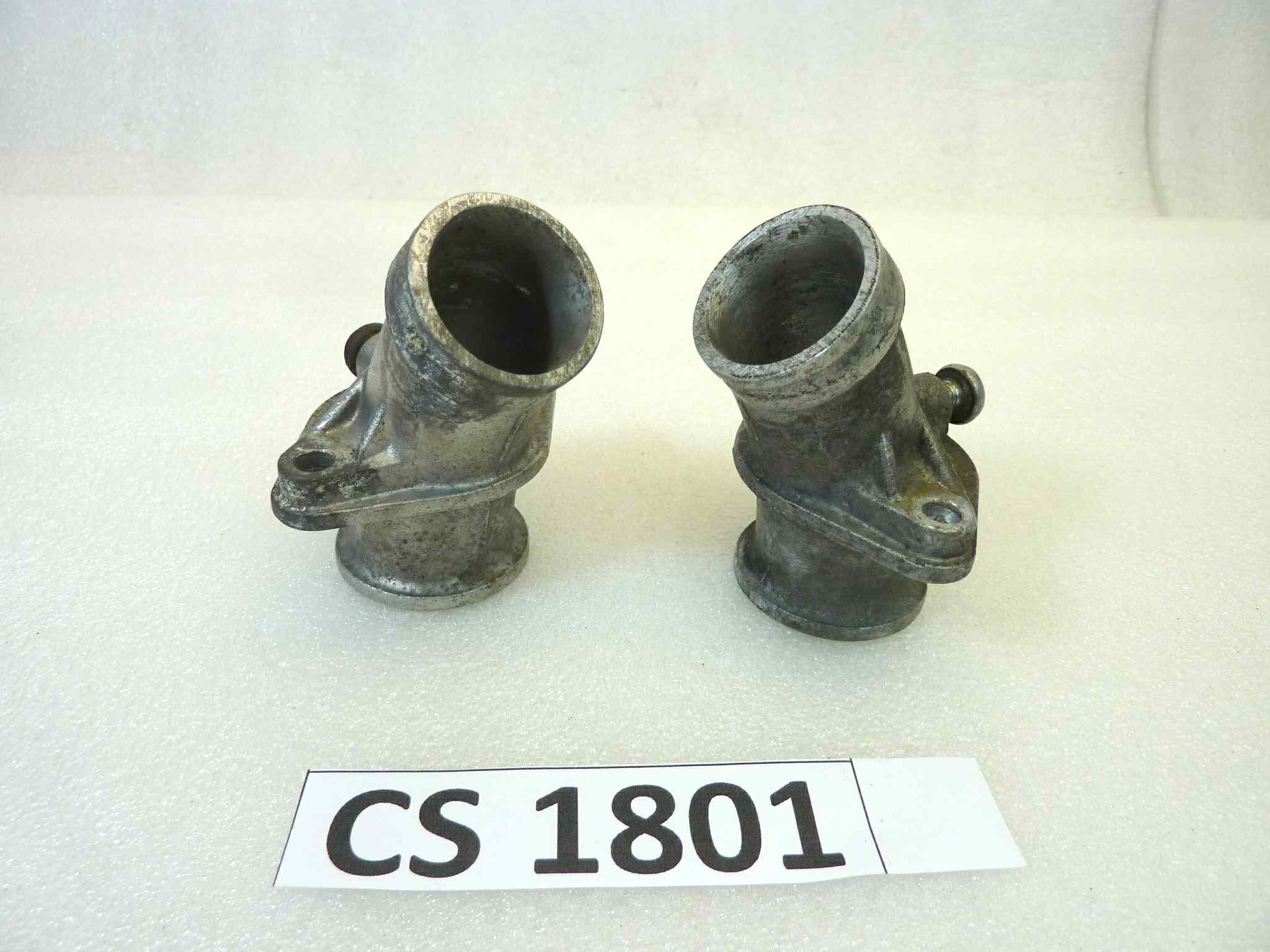 Collettori aspirazione coppia Guzzi V50 diametro imbocco manicotto 33 mm