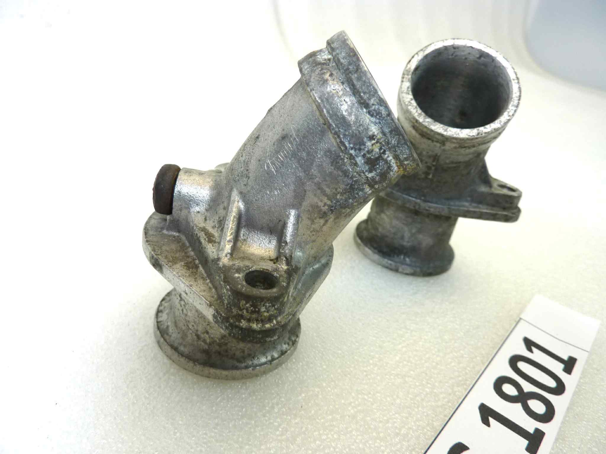 Collettori aspirazione coppia Guzzi V50 diametro imbocco manicotto 33 mm - immagine 3