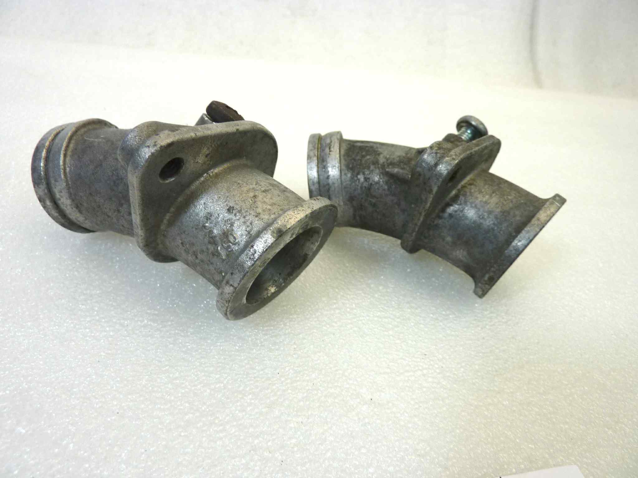 Collettori aspirazione coppia Guzzi V50 diametro imbocco manicotto 33 mm - immagine 10