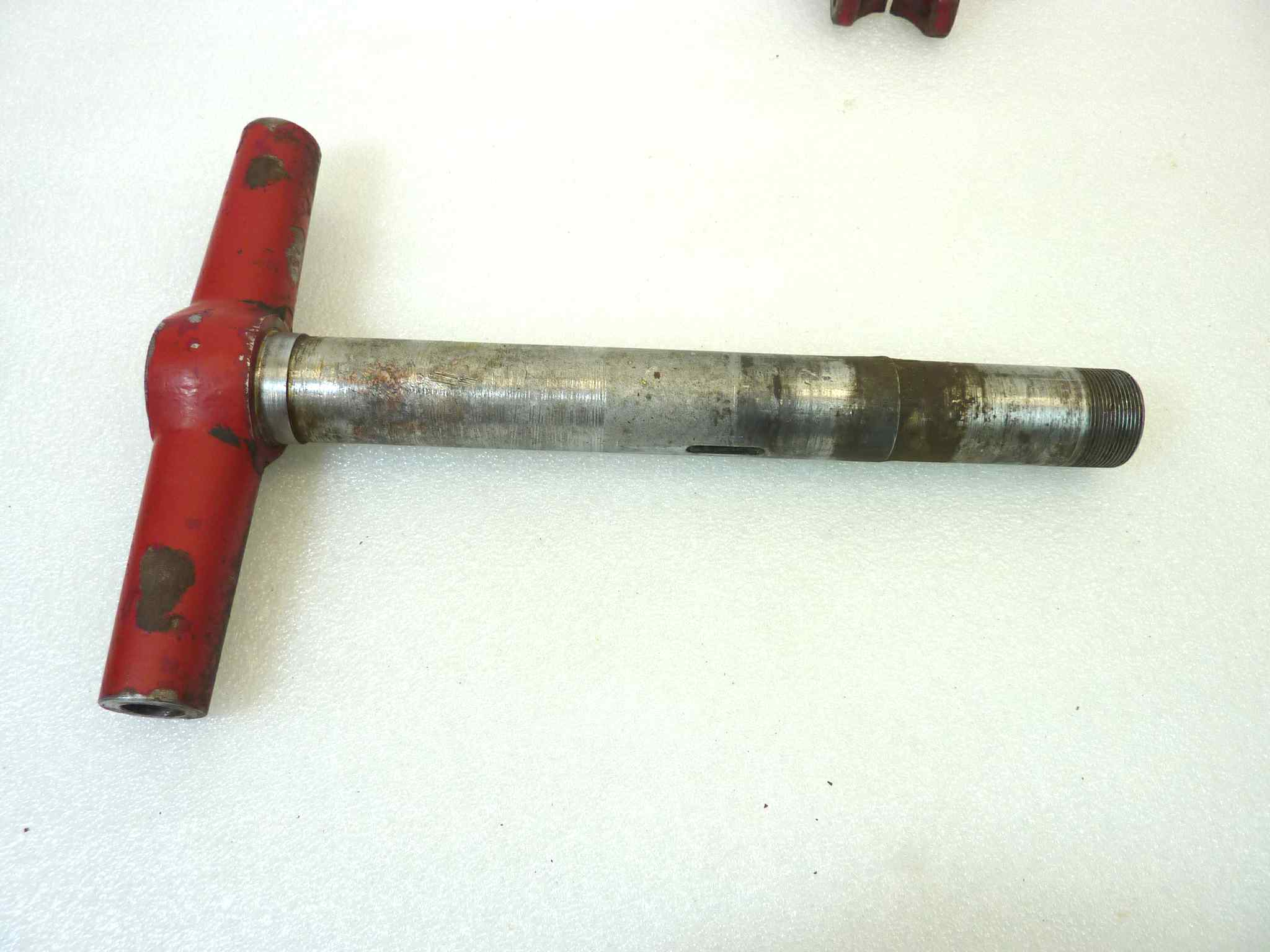 Piastra di sterzo Moto Guzzi Airone 250 base e testa dello sterzo - immagine 5