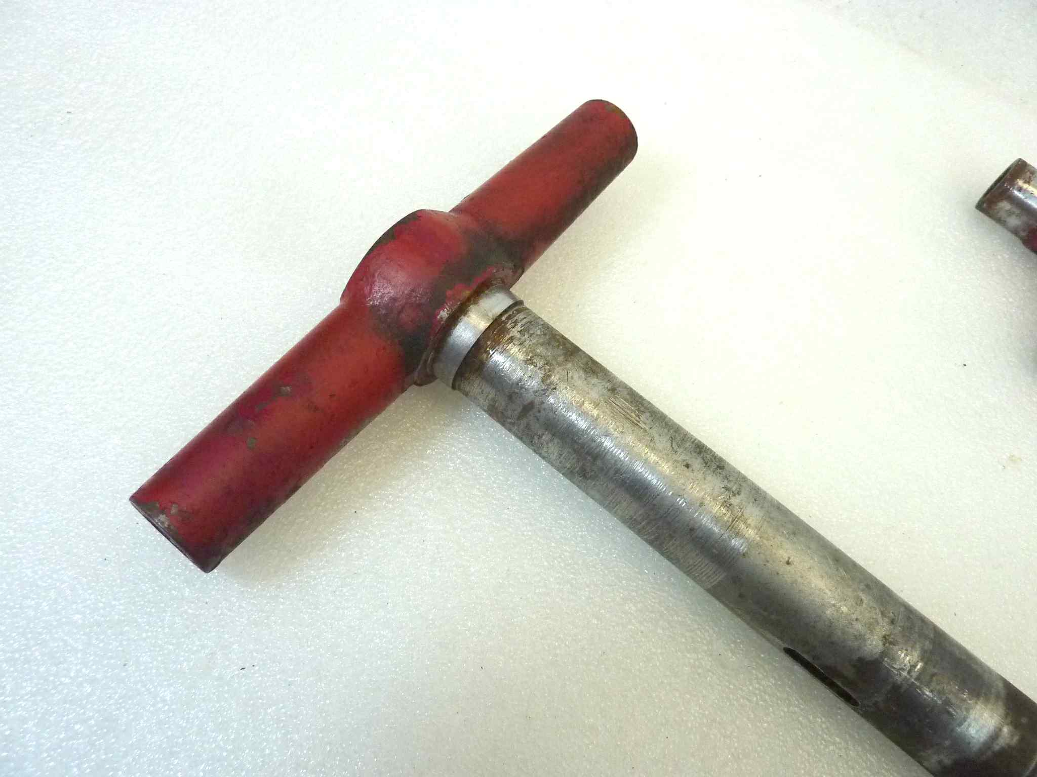 Piastra di sterzo Moto Guzzi Airone 250 base e testa dello sterzo - immagine 7