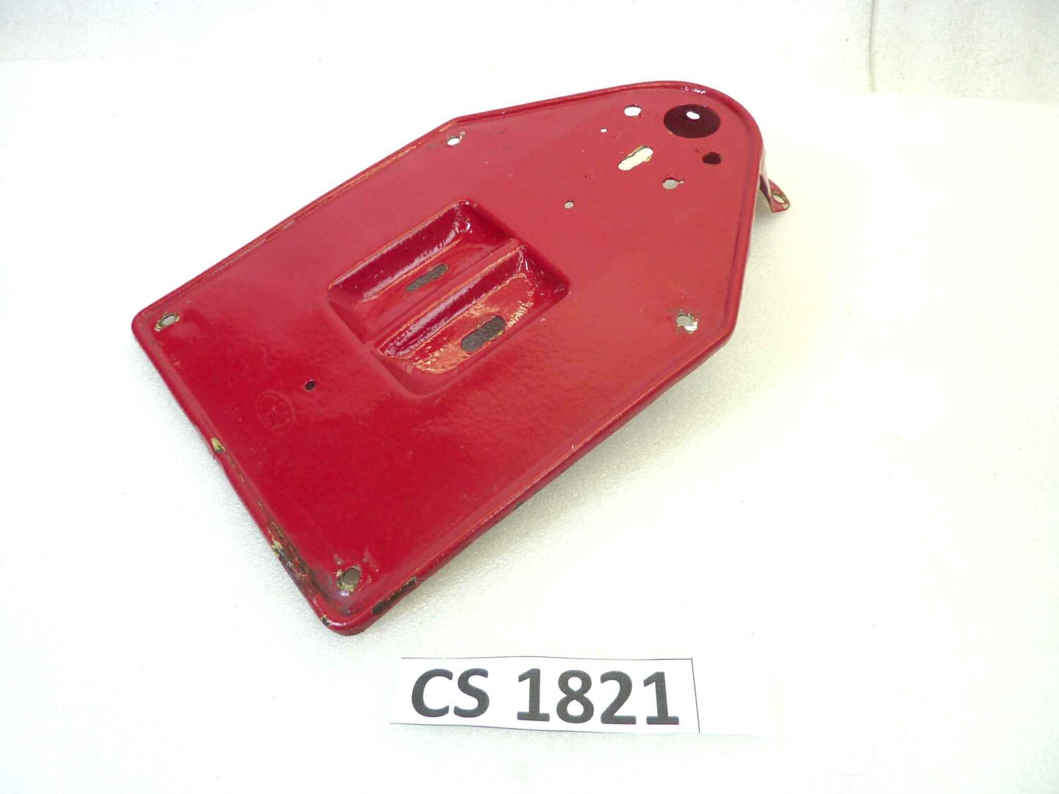 Portatarga rosso Moto Guzzi Lodola 175-235 porta targa