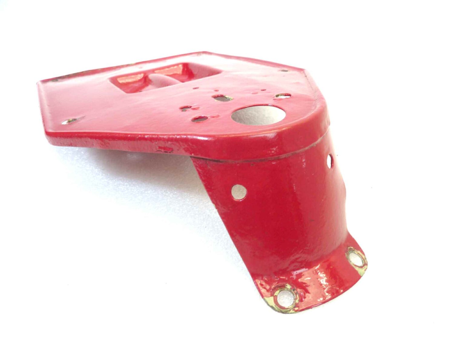 Portatarga rosso Moto Guzzi Lodola 175-235 porta targa - immagine 5