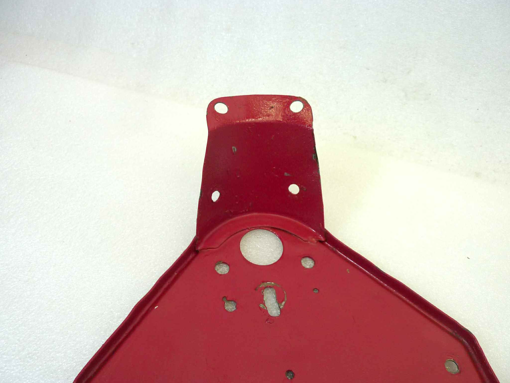 Portatarga rosso Moto Guzzi Lodola 175-235 porta targa - immagine 8