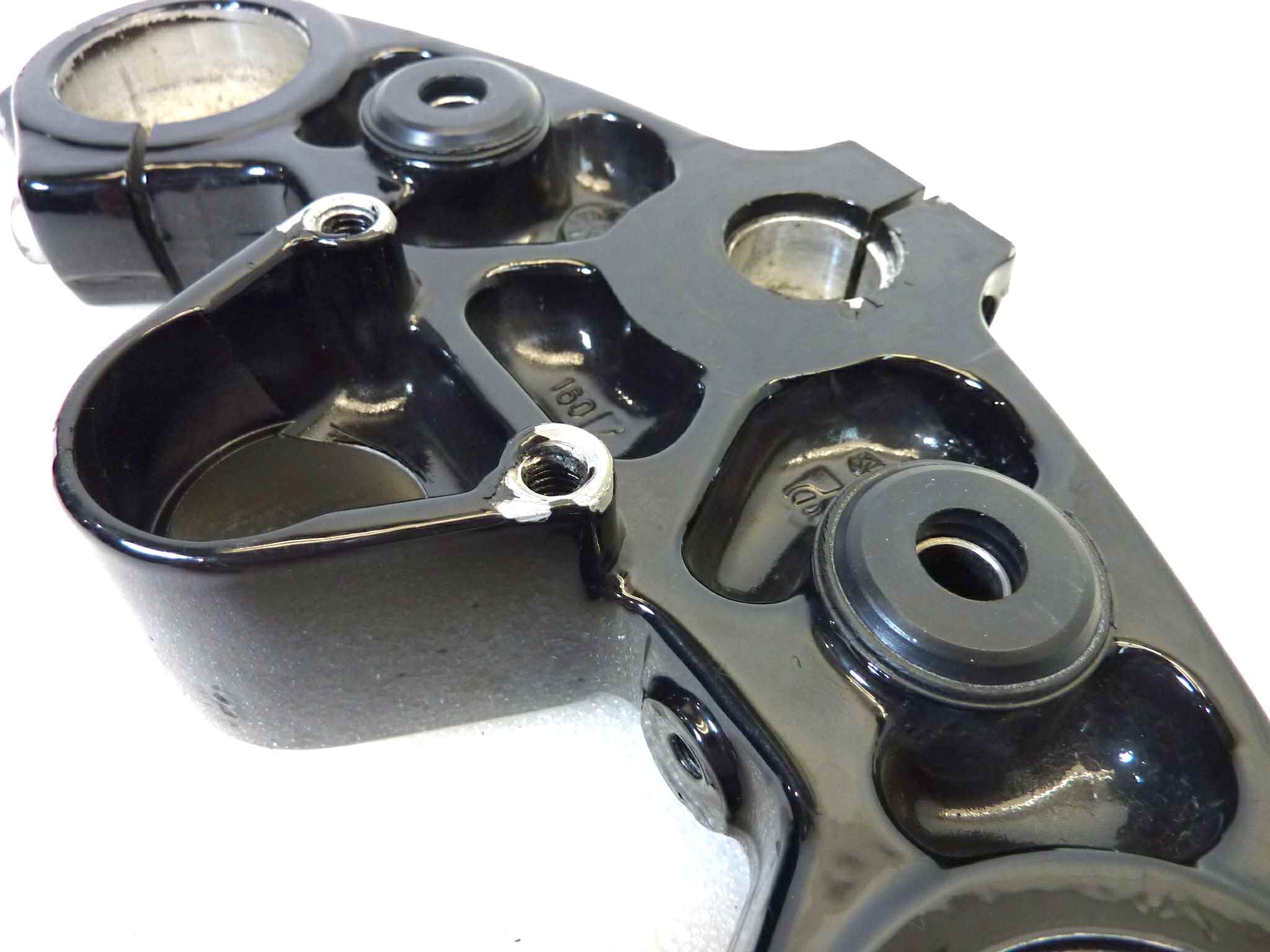 Piastra sterzo superiore Guzzi California 1100 Bellagio 940 per forcella 45 mm cod 03493145 - immagine 9