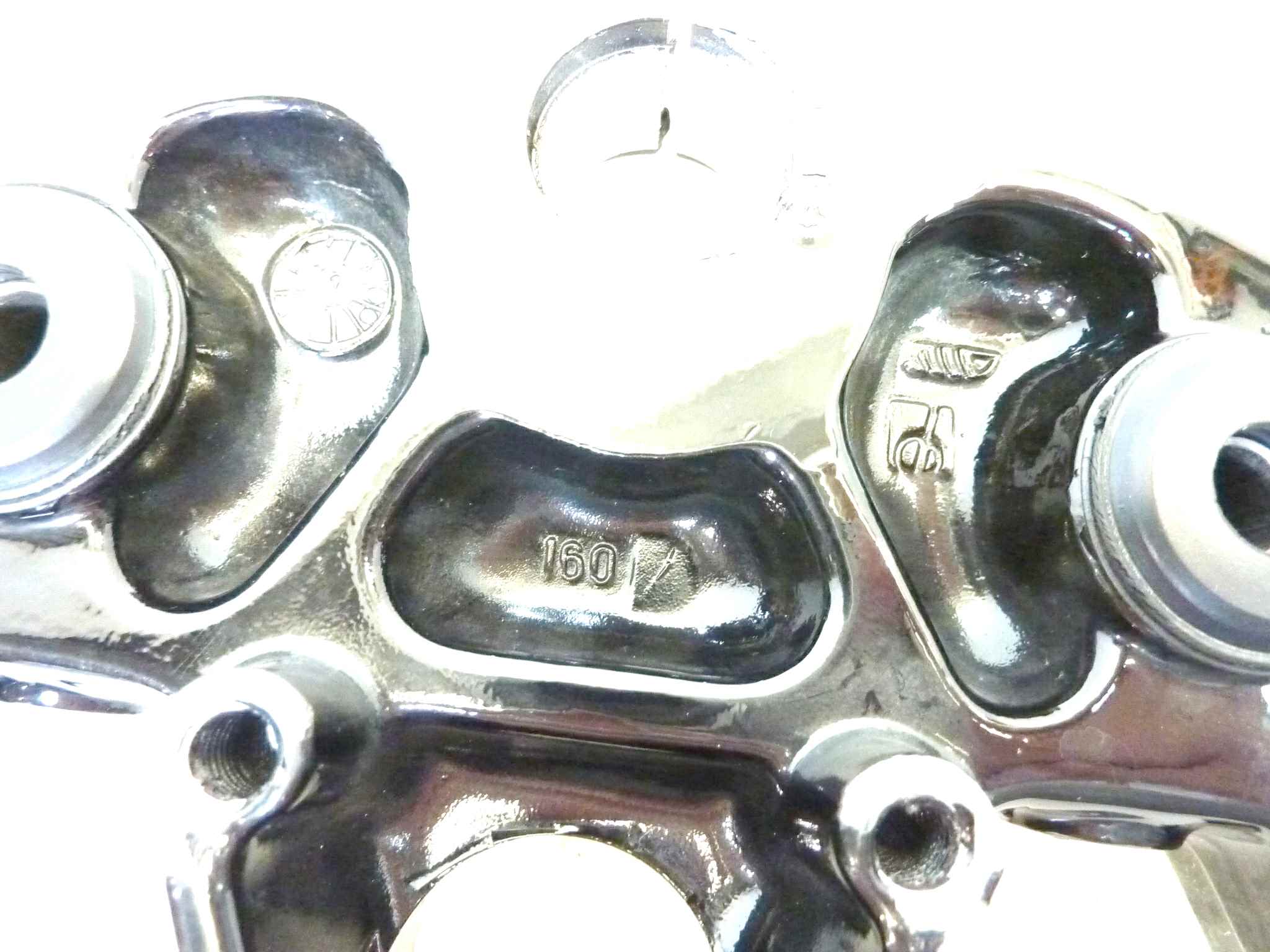Piastra sterzo superiore Guzzi California 1100 Bellagio 940 per forcella 45 mm cod 03493145 - immagine 10