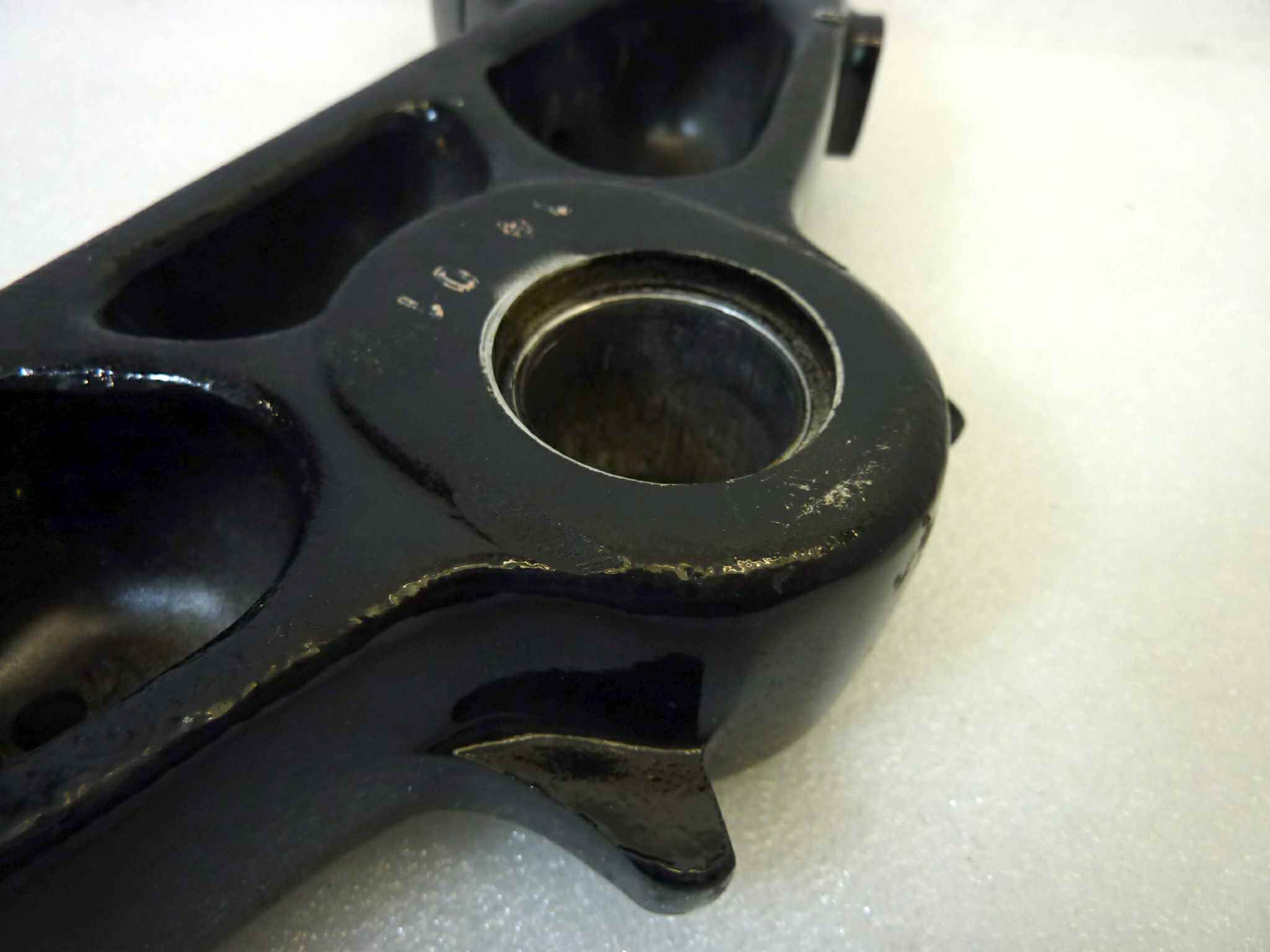 Piastra sterzo inferiore Guzzi California 1100 Bellagio 940 per forcella 45 mm cod 03494045 - immagine 13
