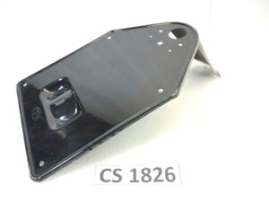 Portatarga moto epoca CEV nero vari modelli lunghezza staffa 12,5 cm NUOVO Fondo di magazzino Leggi descrizione