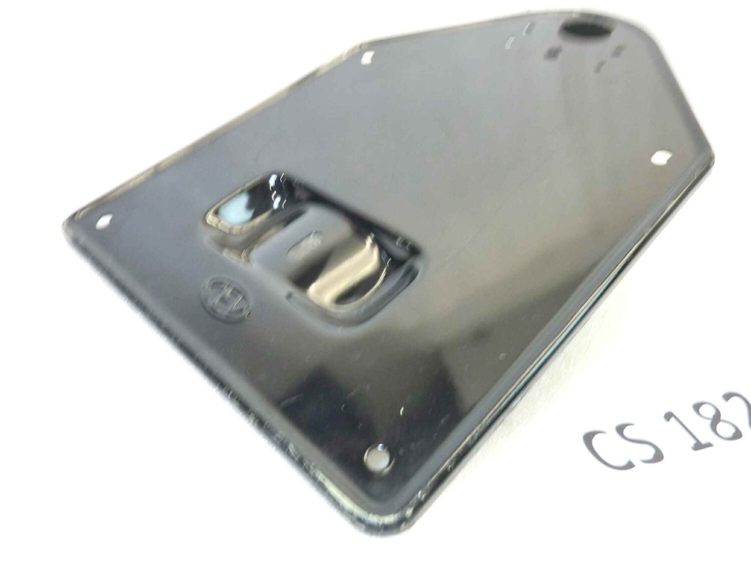 Portatarga moto epoca CEV nero vari modelli lunghezza staffa 12,5 cm NUOVO Fondo di magazzino Leggi descrizione - immagine 2