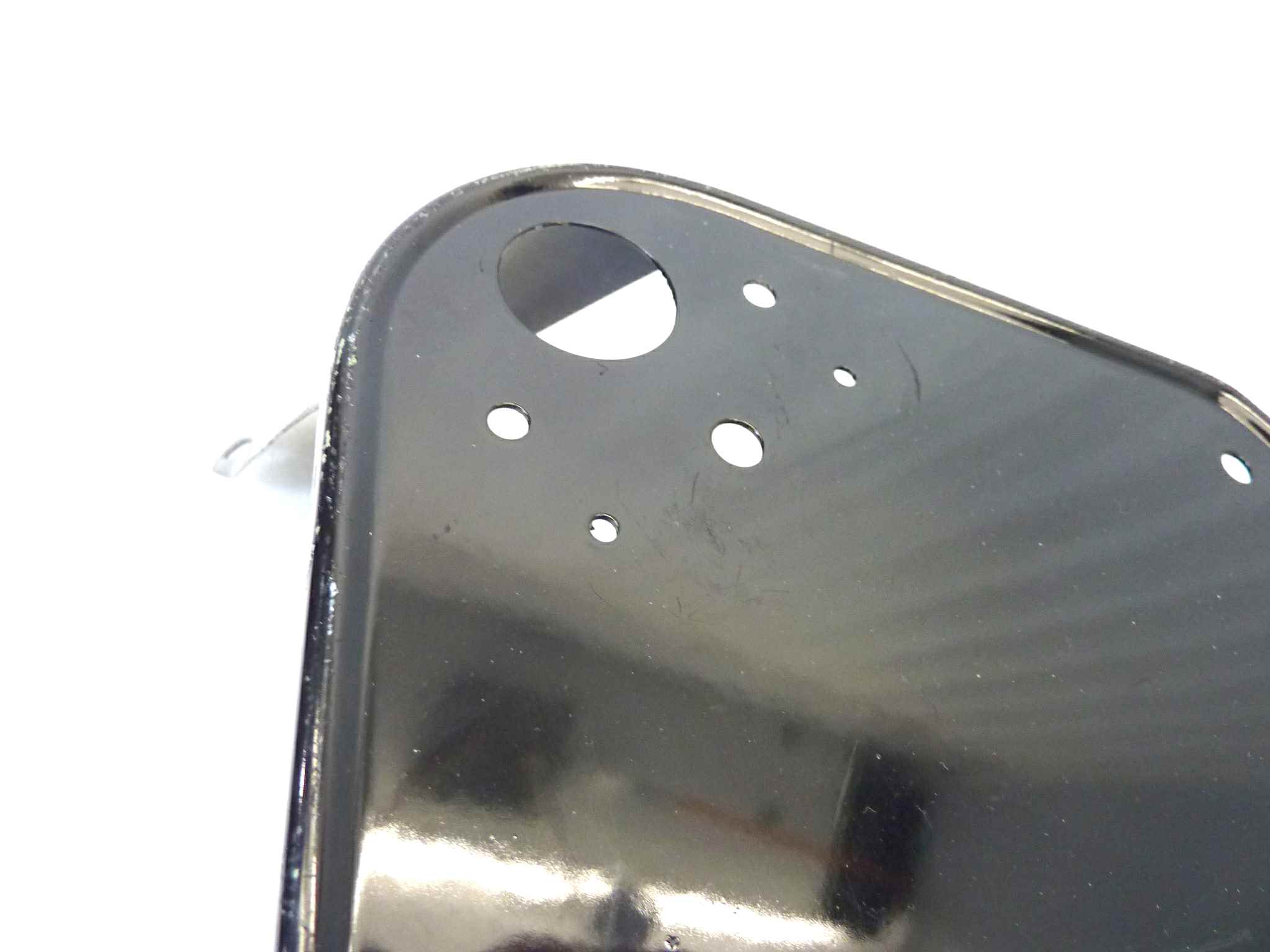 Portatarga moto epoca CEV nero vari modelli lunghezza staffa 12,5 cm NUOVO Fondo di magazzino Leggi descrizione - immagine 6