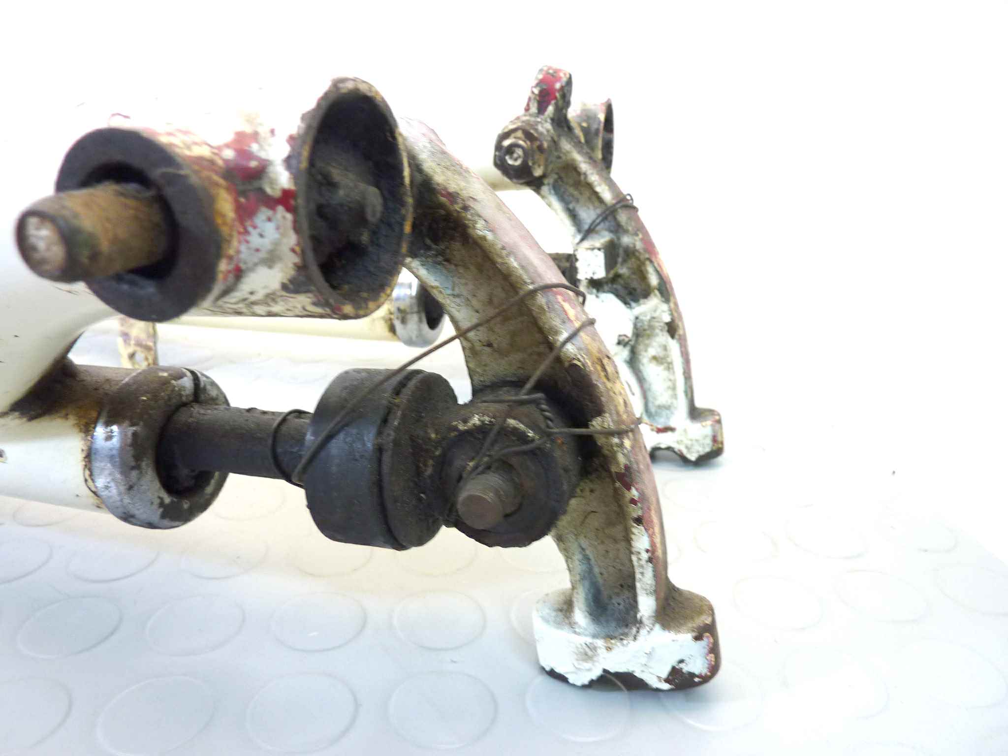 Forcella anteriore Moto Guzzi Galletto 192 1954 - 1957 - immagine 9