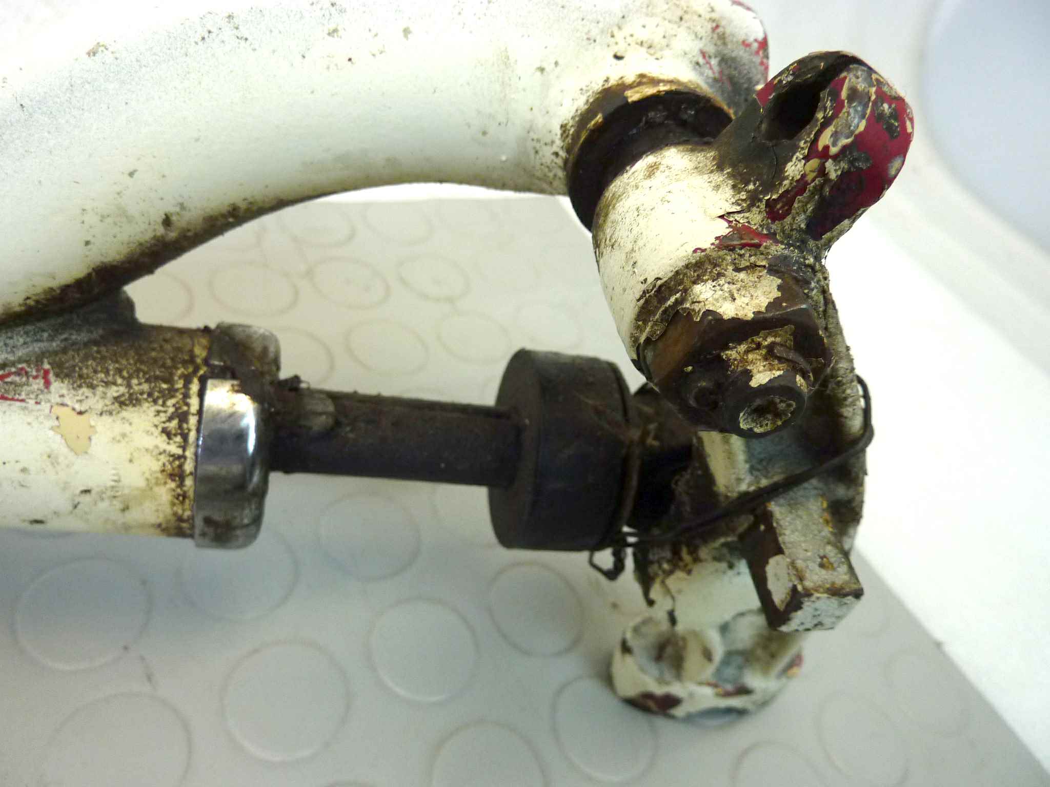 Forcella anteriore Moto Guzzi Galletto 192 1954 - 1957 - immagine 10
