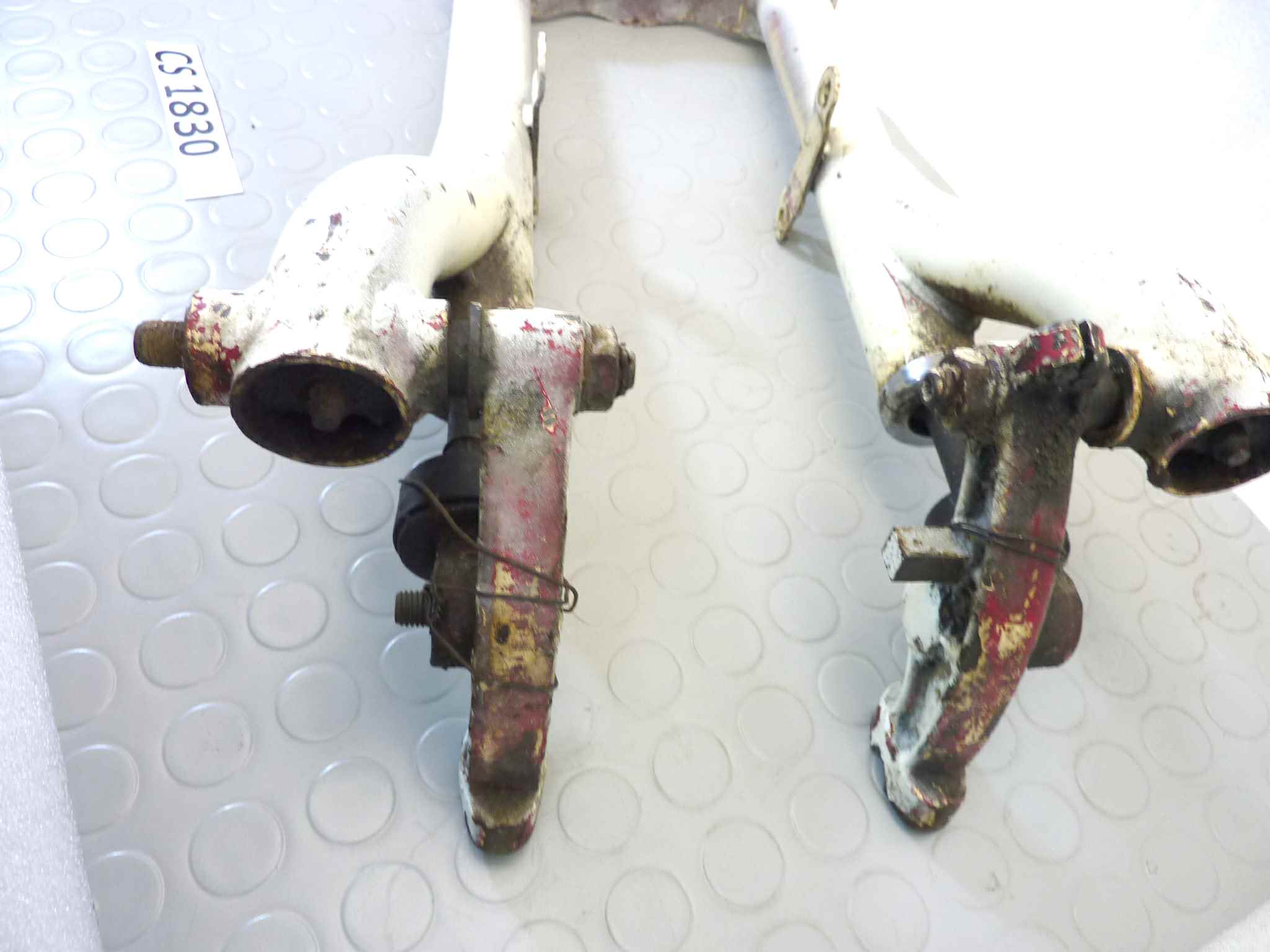 Forcella anteriore Moto Guzzi Galletto 192 1954 - 1957 - immagine 12