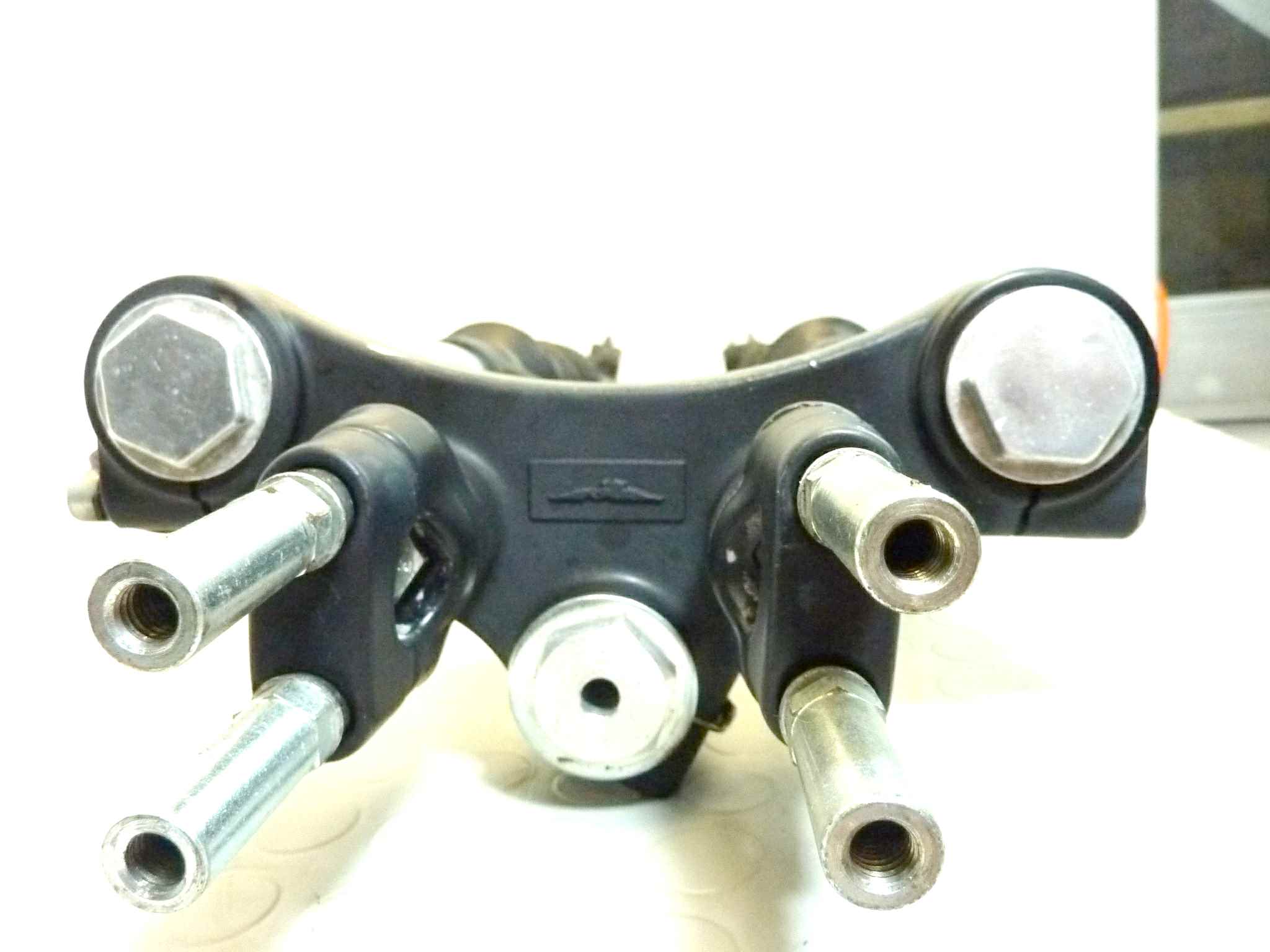 Forcella anteriore Moto Guzzi NTX 750 PA con riser manubrio supporti - immagine 9