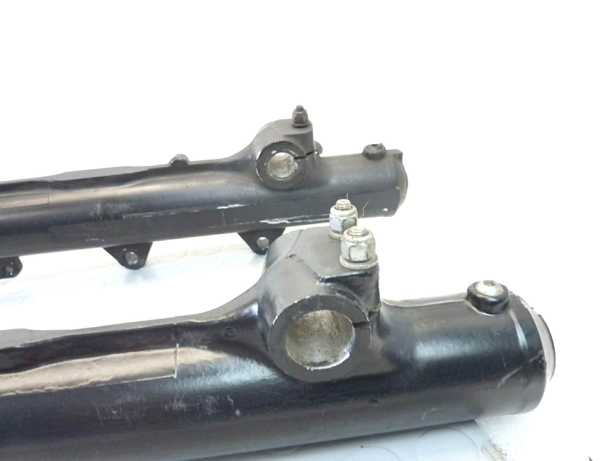 Forcella anteriore Moto Guzzi NTX 750 PA con riser manubrio supporti - immagine 15