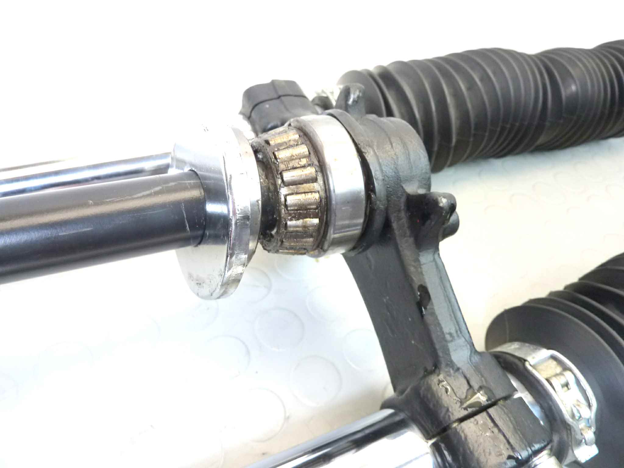 Forcella anteriore Moto Guzzi NTX 750 PA con riser manubrio supporti - immagine 17