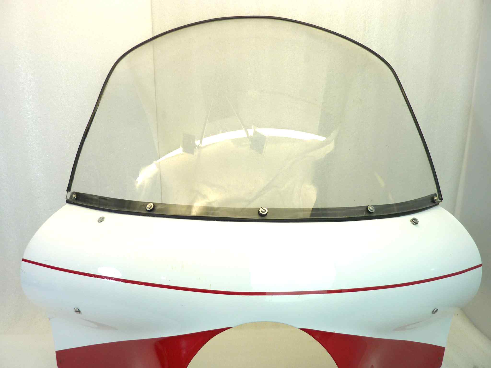 Cupolino plexiglass Guzzi V7 700 V7 Special con staffe NUOVO Fondo di magazzino Leggi descrizione - immagine 4
