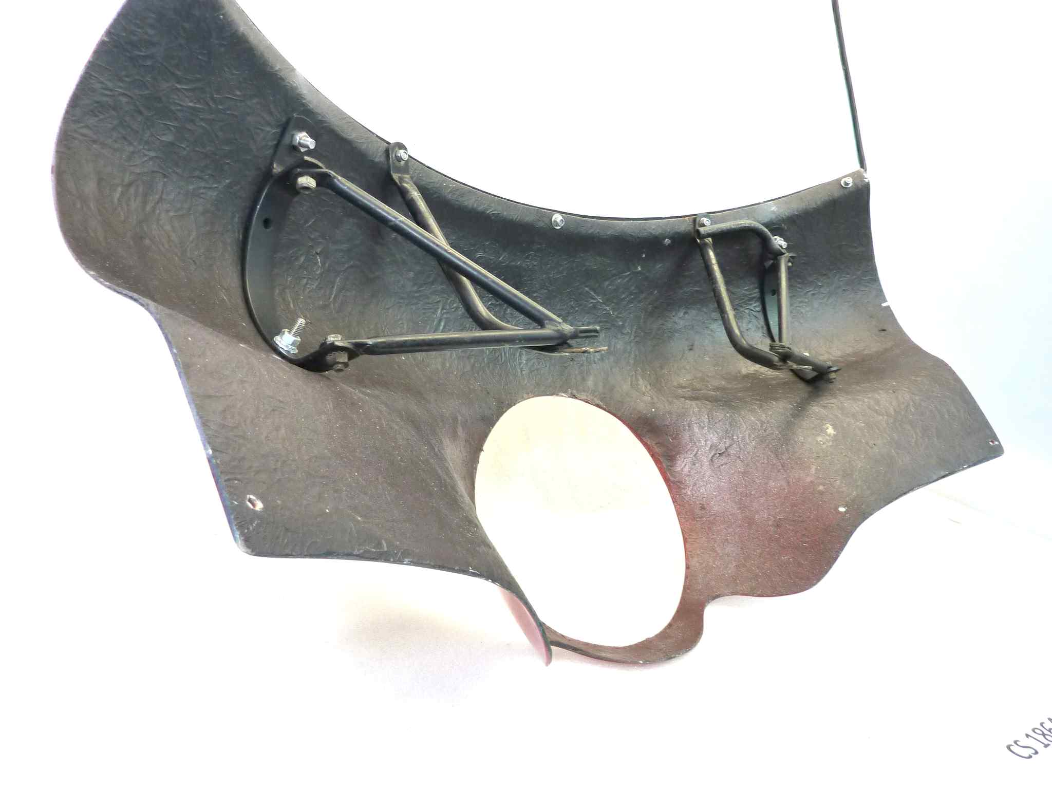 Cupolino plexiglass Guzzi V7 700 V7 Special con staffe NUOVO Fondo di magazzino Leggi descrizione - immagine 9