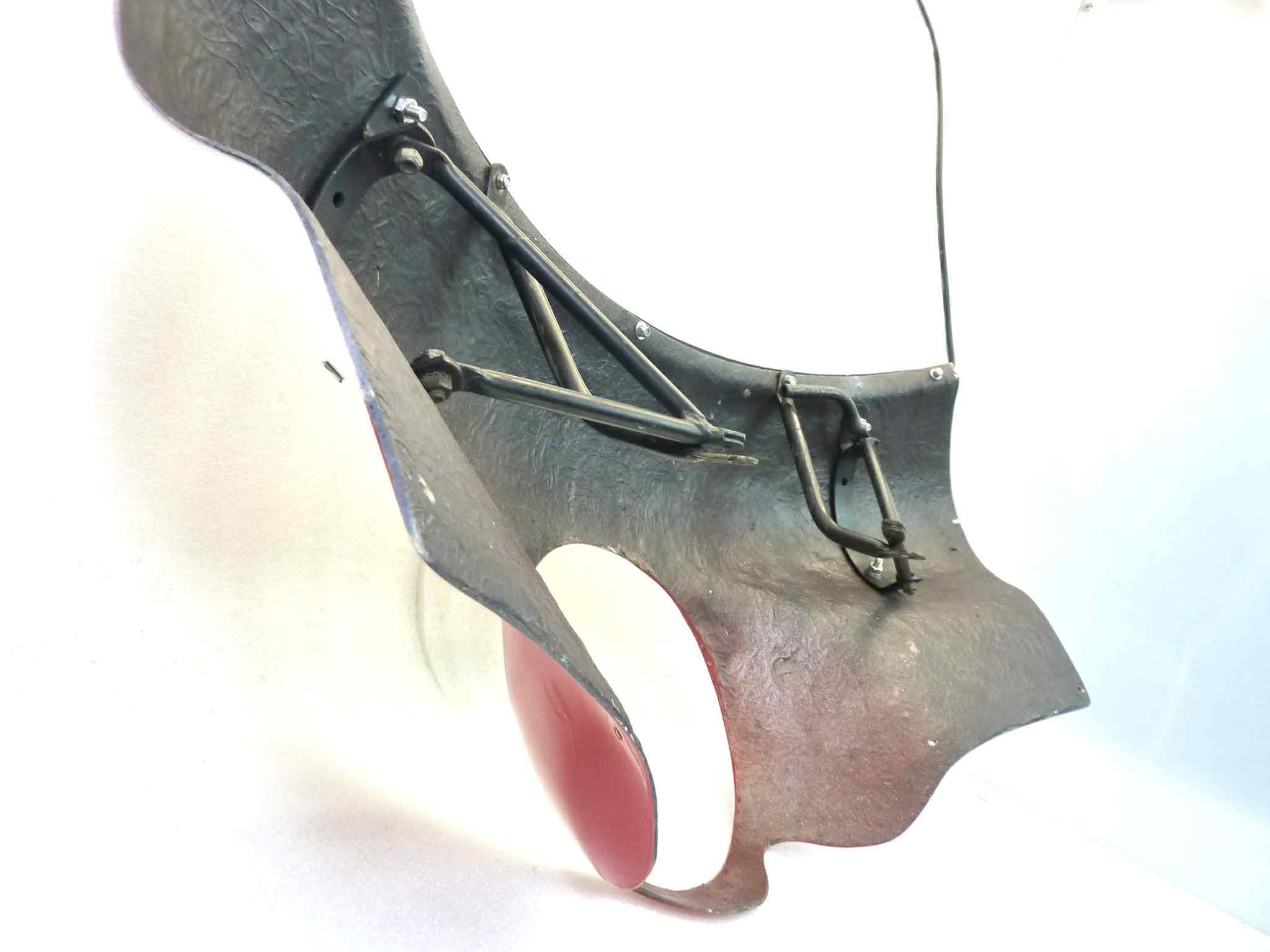 Cupolino plexiglass Guzzi V7 700 V7 Special con staffe NUOVO Fondo di magazzino Leggi descrizione - immagine 10
