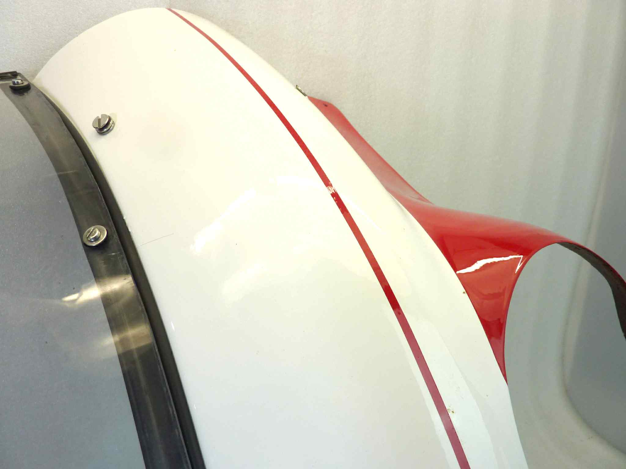 Cupolino plexiglass Guzzi V7 700 V7 Special con staffe NUOVO Fondo di magazzino Leggi descrizione - immagine 19
