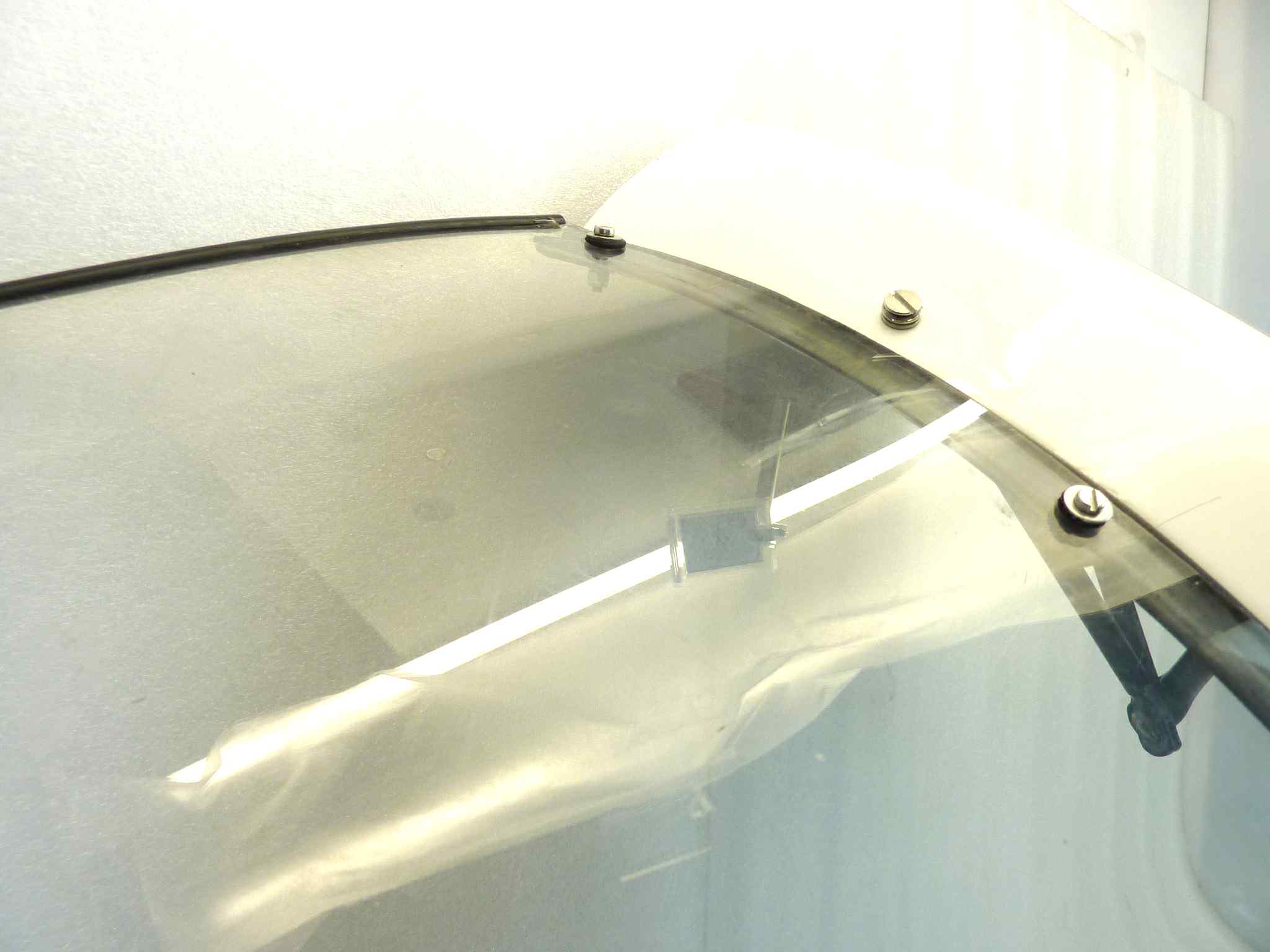 Cupolino plexiglass Guzzi V7 700 V7 Special con staffe NUOVO Fondo di magazzino Leggi descrizione - immagine 23