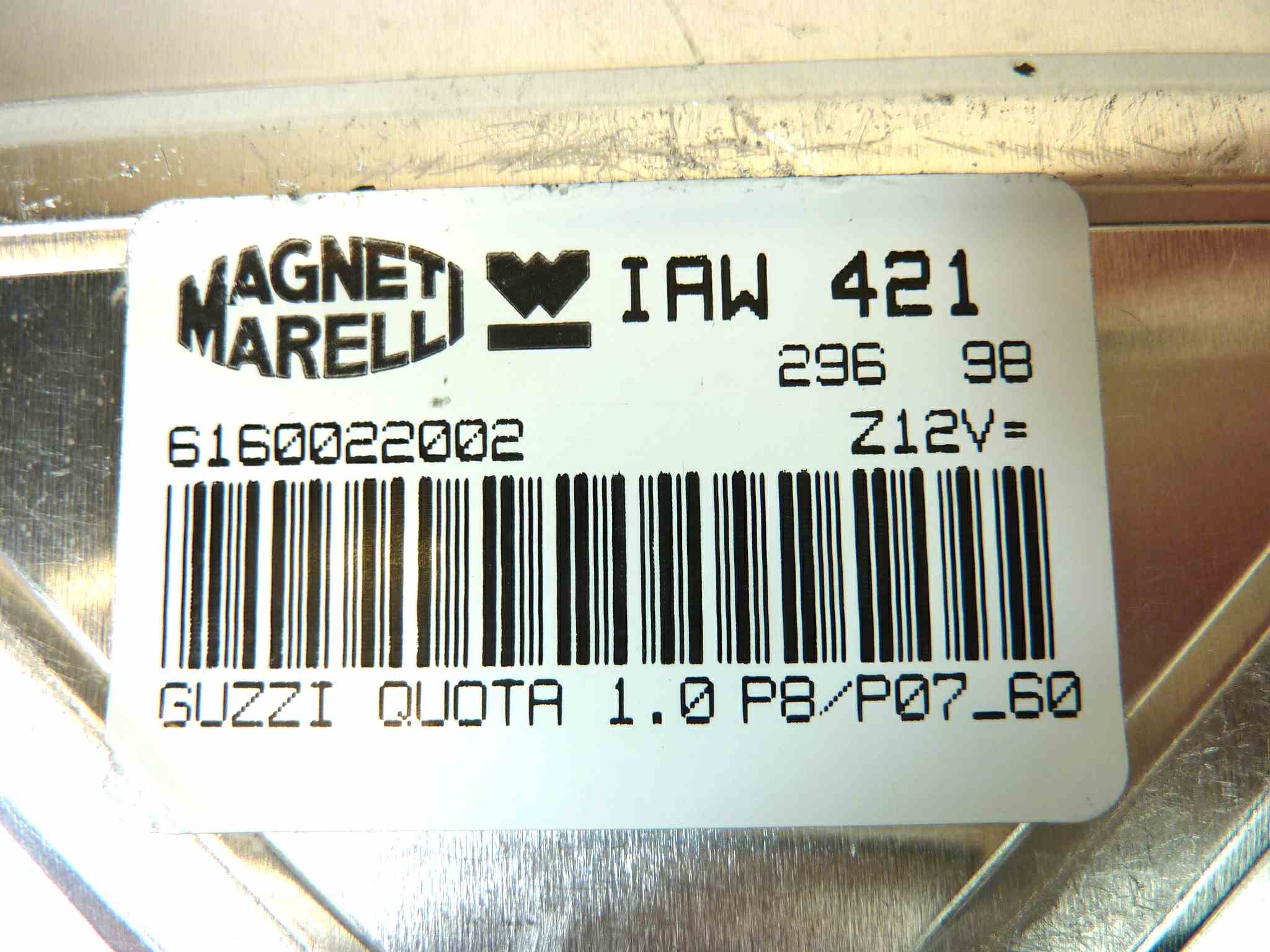 Centralina CDI ECU Guzzi Quota 1000 Magneti Marelli 6160022002 vedi foto per codici - immagine 3