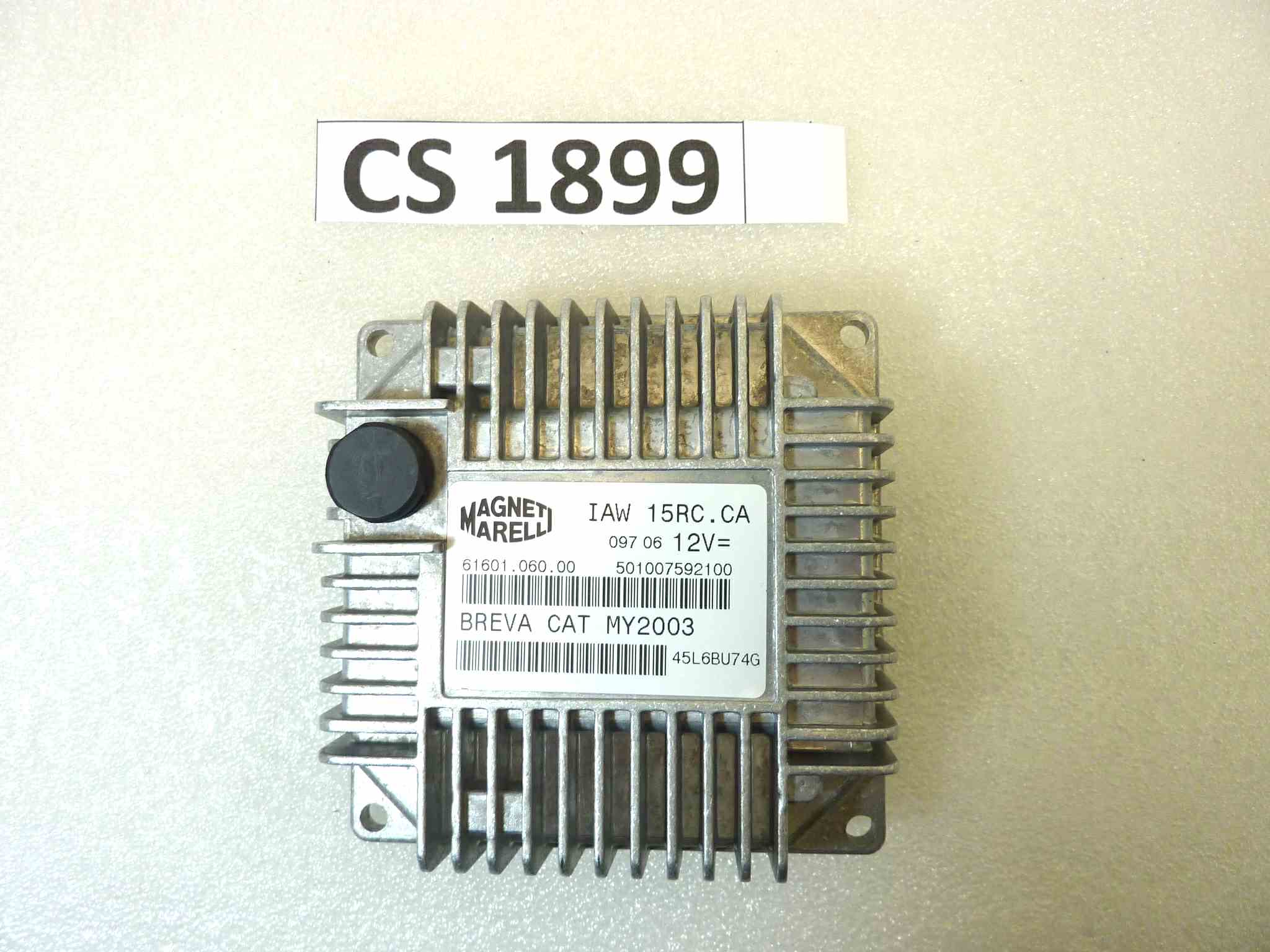 Centralina CDI ECU Guzzi Breva cat MY 2003 Magneti Marelli 6160106000 vedi foto per codici