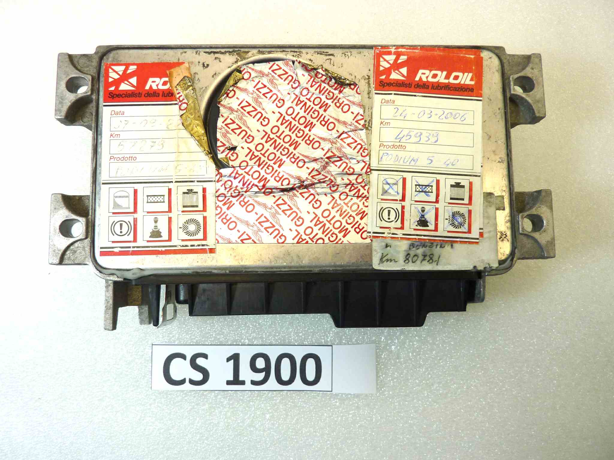 Centralina CDI ECU Guzzi V10 Centauro Magneti Marelli 6160035000 vedi foto per codici - immagine 7