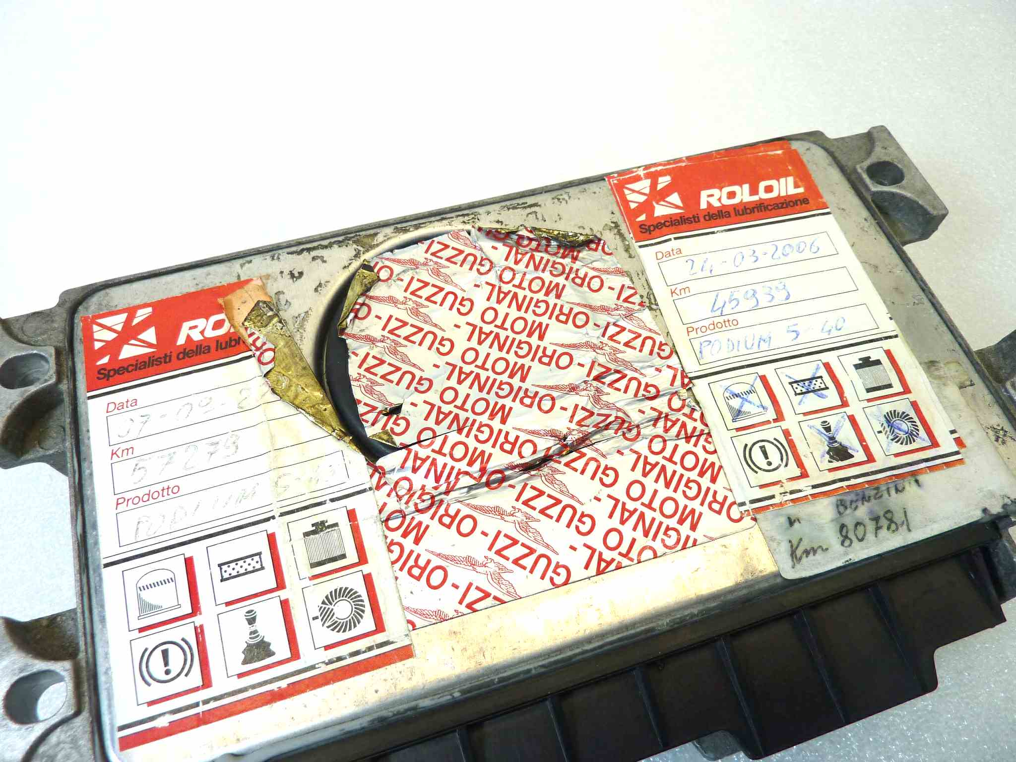 Centralina CDI ECU Guzzi V10 Centauro Magneti Marelli 6160035000 vedi foto per codici - immagine 8