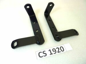 Coppia staffe parabrezza Guzzi California 1000 II cod 29506900 sx 29506800 dx NUOVO Fondo di magazzino Leggi descrizione
