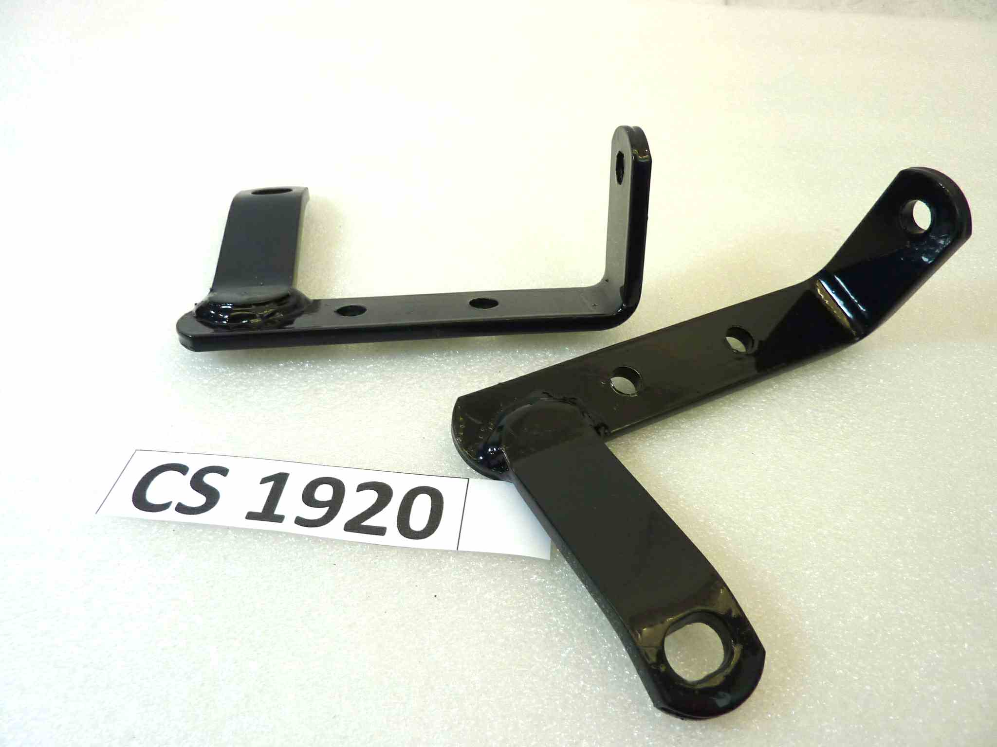 Coppia staffe parabrezza Guzzi California 1000 II cod 29506900 sx 29506800 dx NUOVO Fondo di magazzino Leggi descrizione - immagine 4