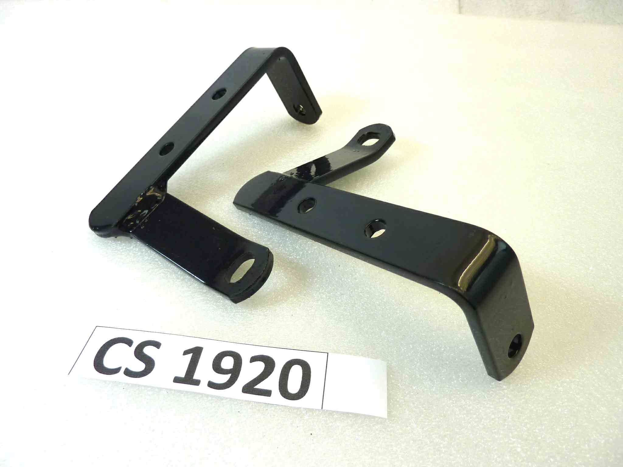 Coppia staffe parabrezza Guzzi California 1000 II cod 29506900 sx 29506800 dx NUOVO Fondo di magazzino Leggi descrizione - immagine 5