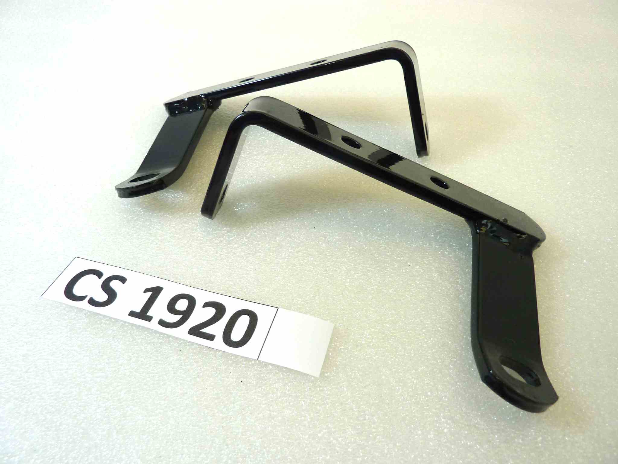 Coppia staffe parabrezza Guzzi California 1000 II cod 29506900 sx 29506800 dx NUOVO Fondo di magazzino Leggi descrizione - immagine 7