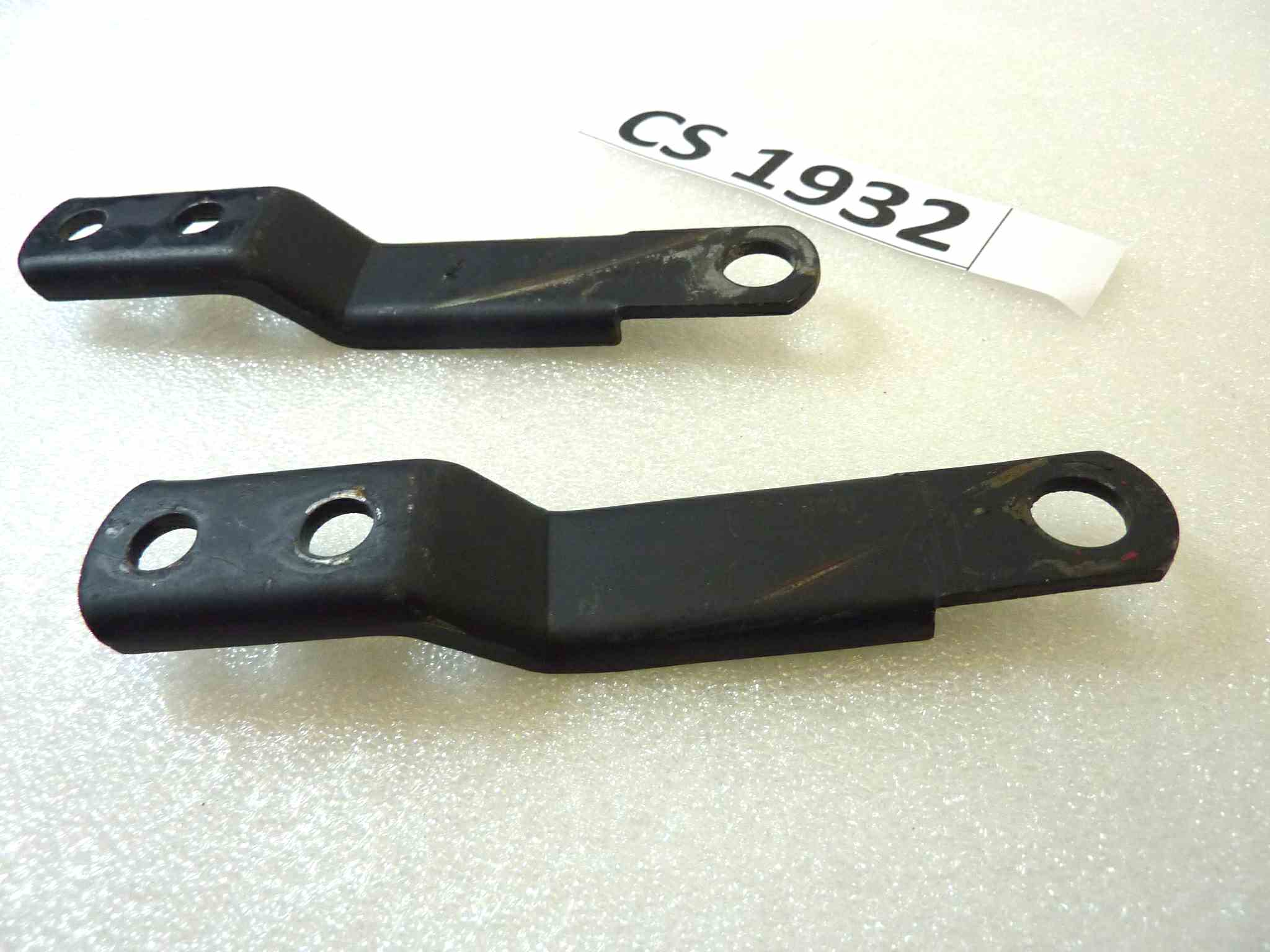 Coppia staffe parafango posteriore Guzzi V35 II 1981 - 1986 - immagine 4