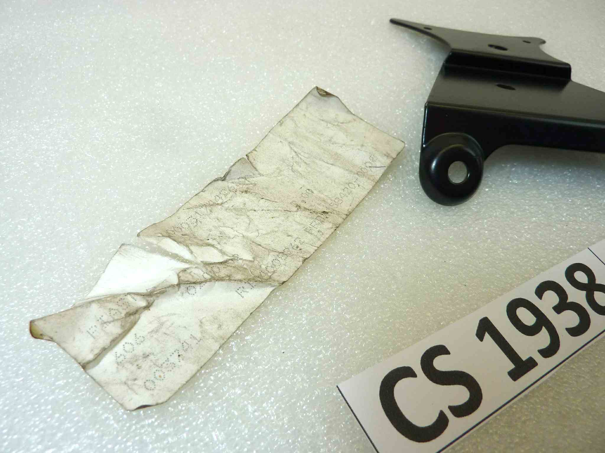 Piastra supporto clacson Guzzi Nevada Strada California 1100 cod 31744275 NUOVO Fondo di magazzino Leggi descrizione - immagine 3