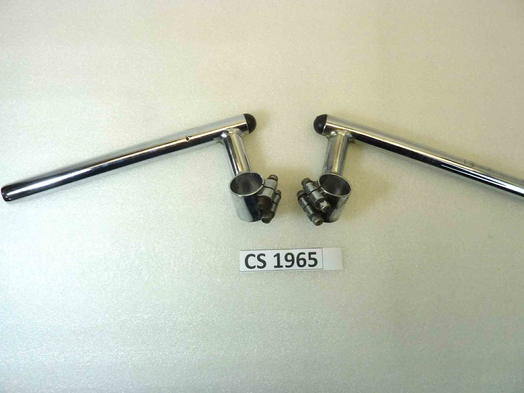 Coppia semimanubri Guzzi V35 Imola V50 Monza diametro a riposo 31 mm - immagine 2