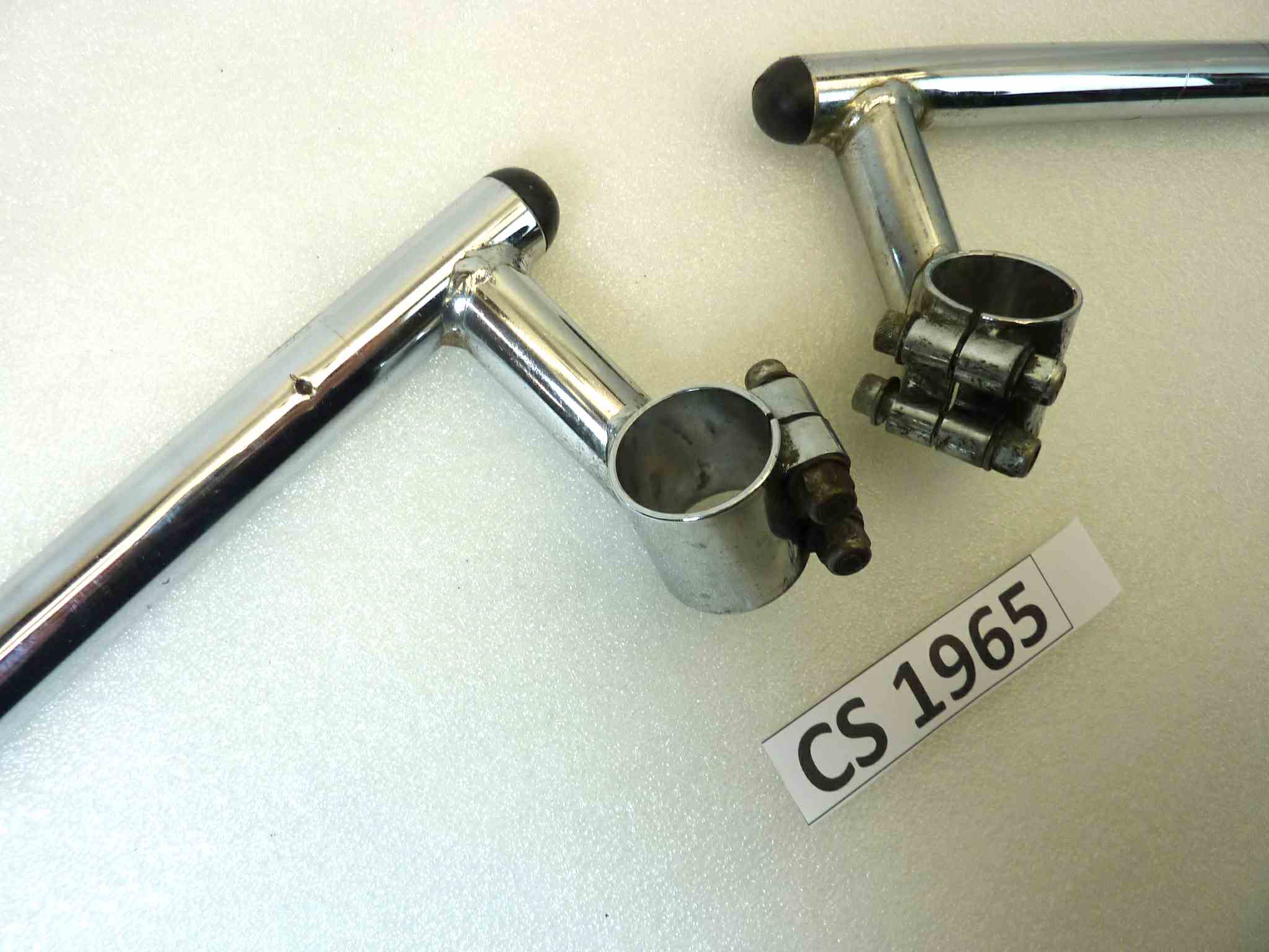 Coppia semimanubri Guzzi V35 Imola V50 Monza diametro a riposo 31 mm - immagine 3
