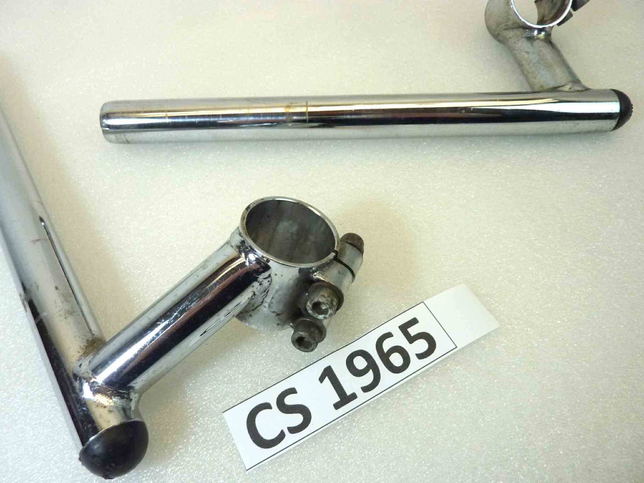 Coppia semimanubri Guzzi V35 Imola V50 Monza diametro a riposo 31 mm - immagine 5