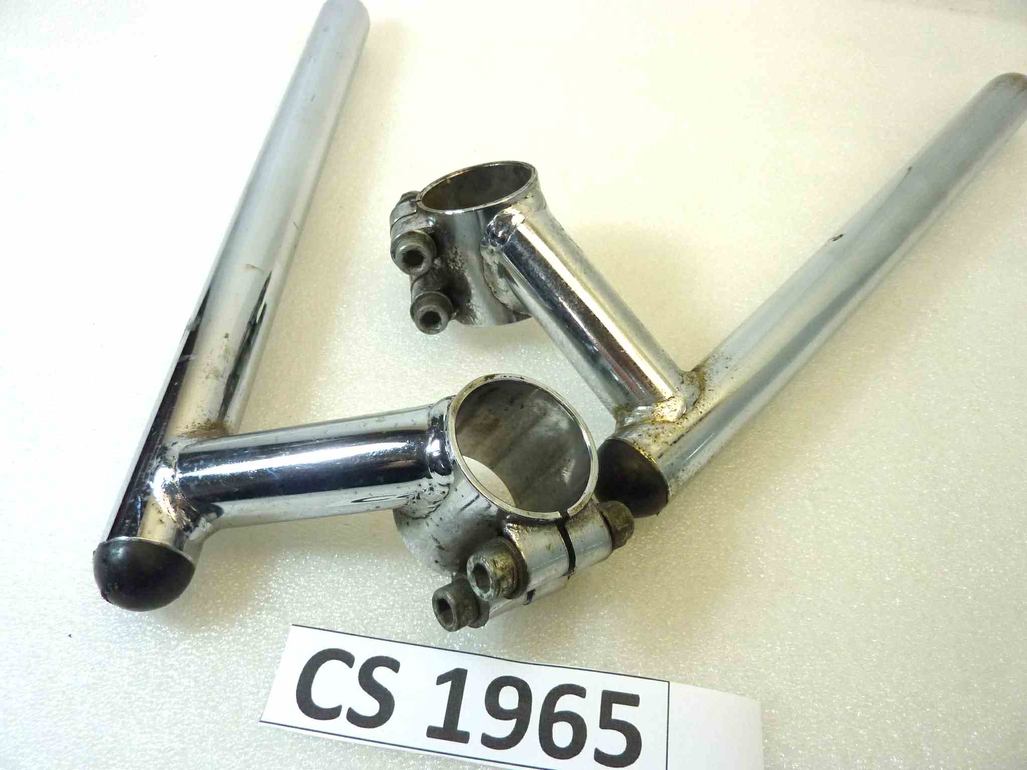 Coppia semimanubri Guzzi V35 Imola V50 Monza diametro a riposo 31 mm - immagine 7