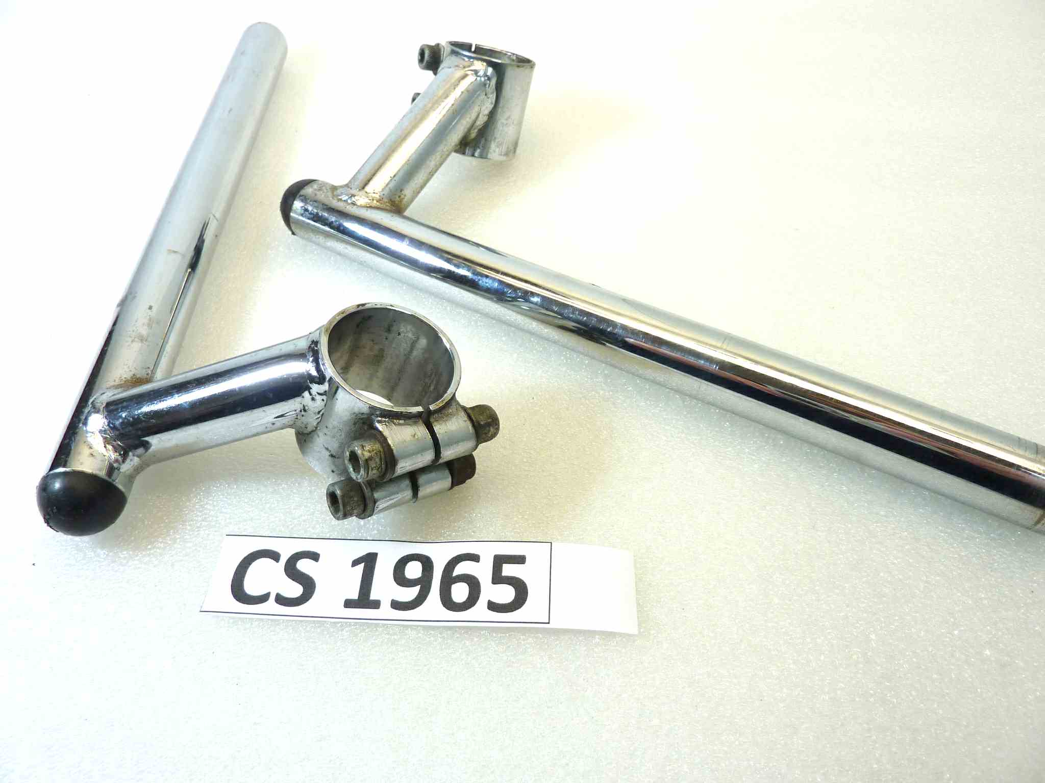 Coppia semimanubri Guzzi V35 Imola V50 Monza diametro a riposo 31 mm - immagine 8