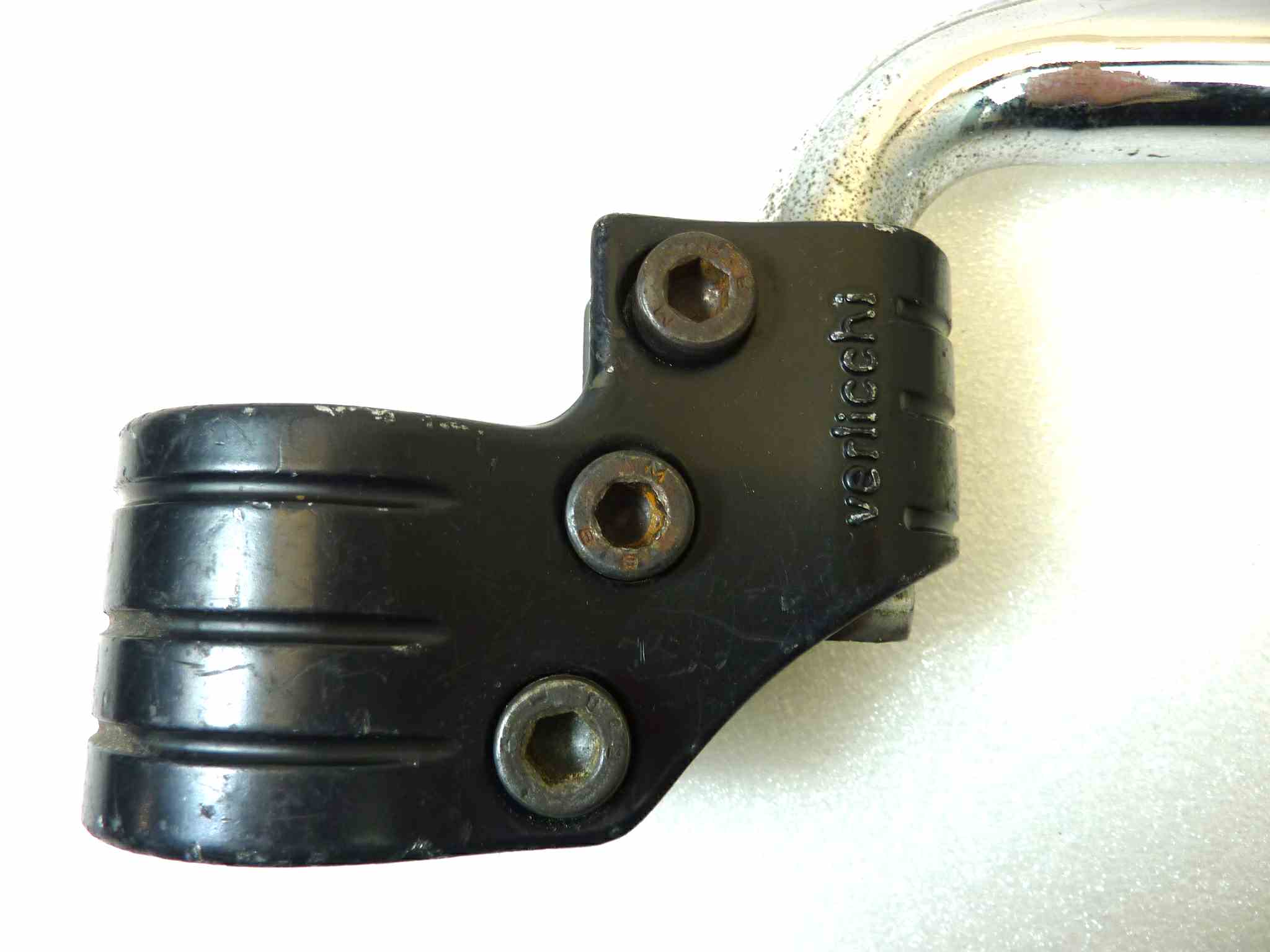 Semimanubri moto epoca Verlicchi diametro stelo 37 mm a riposo diametro semimanubrio 22 mm - immagine 3