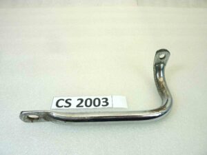 Maniglia laterale alzamoto misure lato lungo 21 cm corto 9 cm interasse fori 20 cm varie moto epoca maniglia cromata