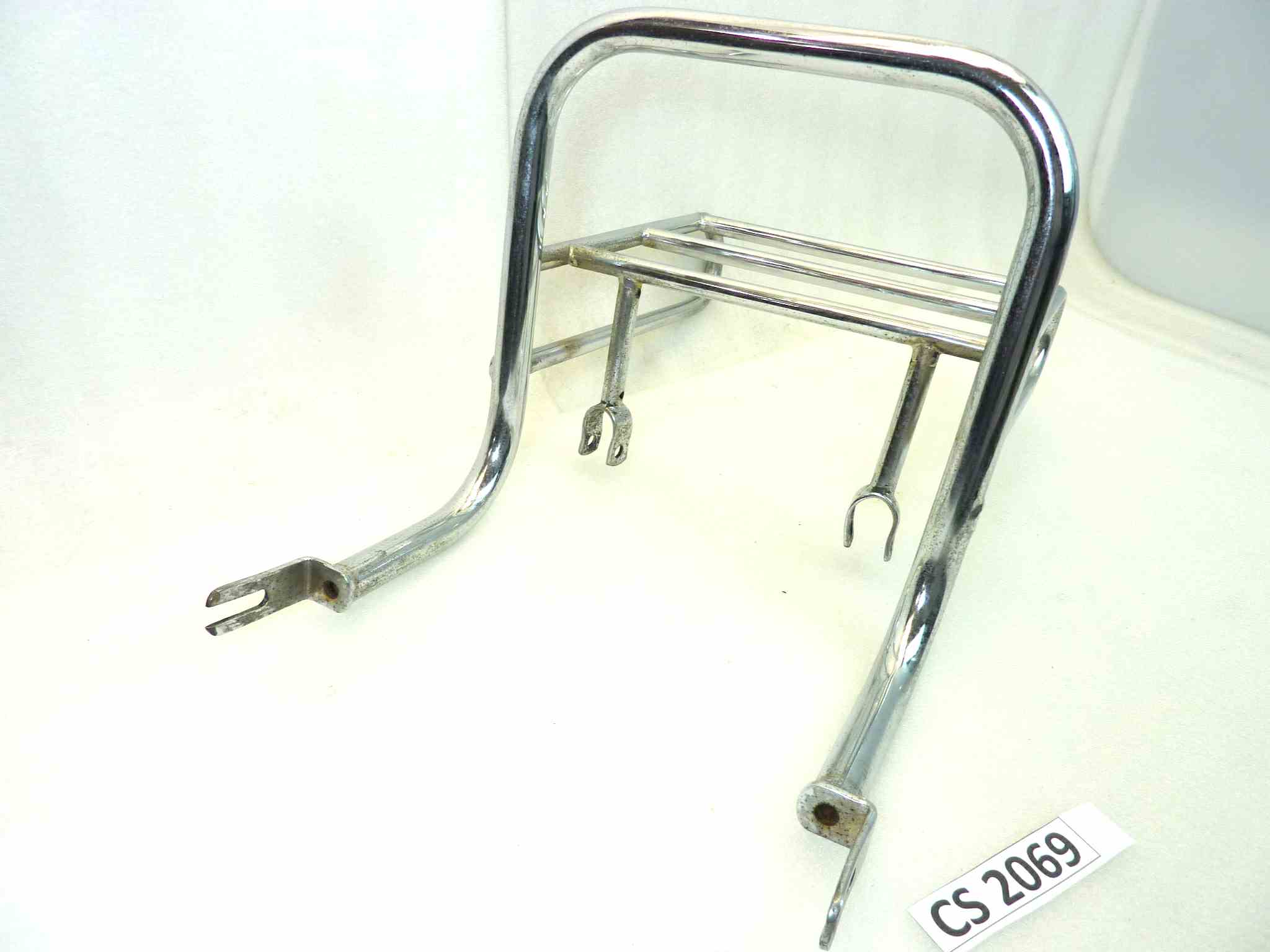 Portapacchi Moto Guzzi lungh tot 50 cm larghezza attacchi anteriori 29,5 cm interasse attacchi posteriori 18,5 cm - immagine 2