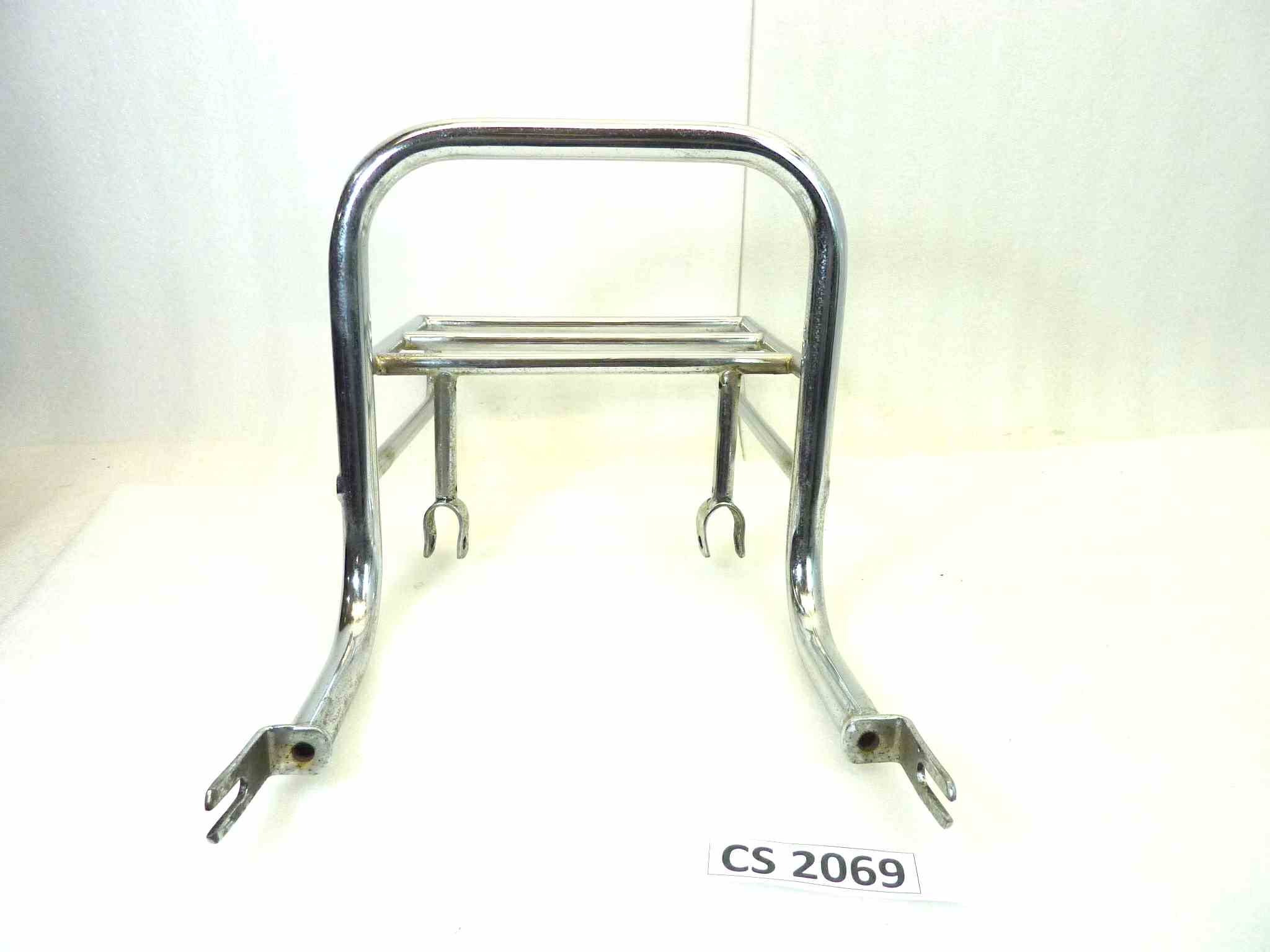 Portapacchi Moto Guzzi lungh tot 50 cm larghezza attacchi anteriori 29,5 cm interasse attacchi posteriori 18,5 cm - immagine 8