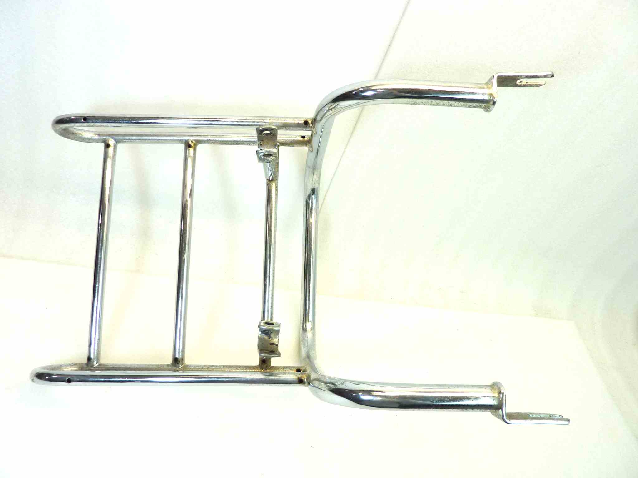 Portapacchi Moto Guzzi lungh tot 50 cm larghezza attacchi anteriori 29,5 cm interasse attacchi posteriori 18,5 cm - immagine 12